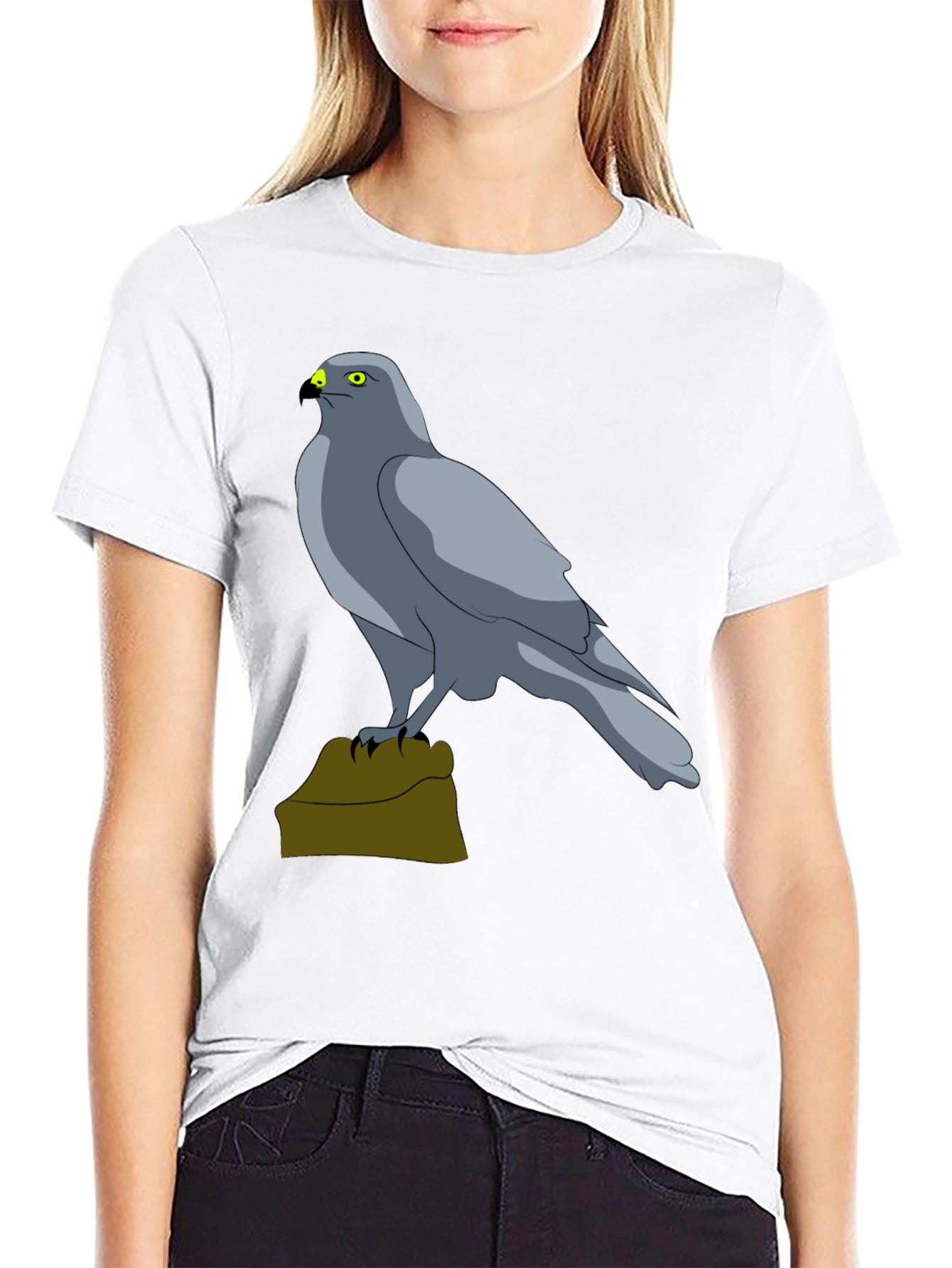 Cool Bird Graphic Tee - Mens Black T-Shirt