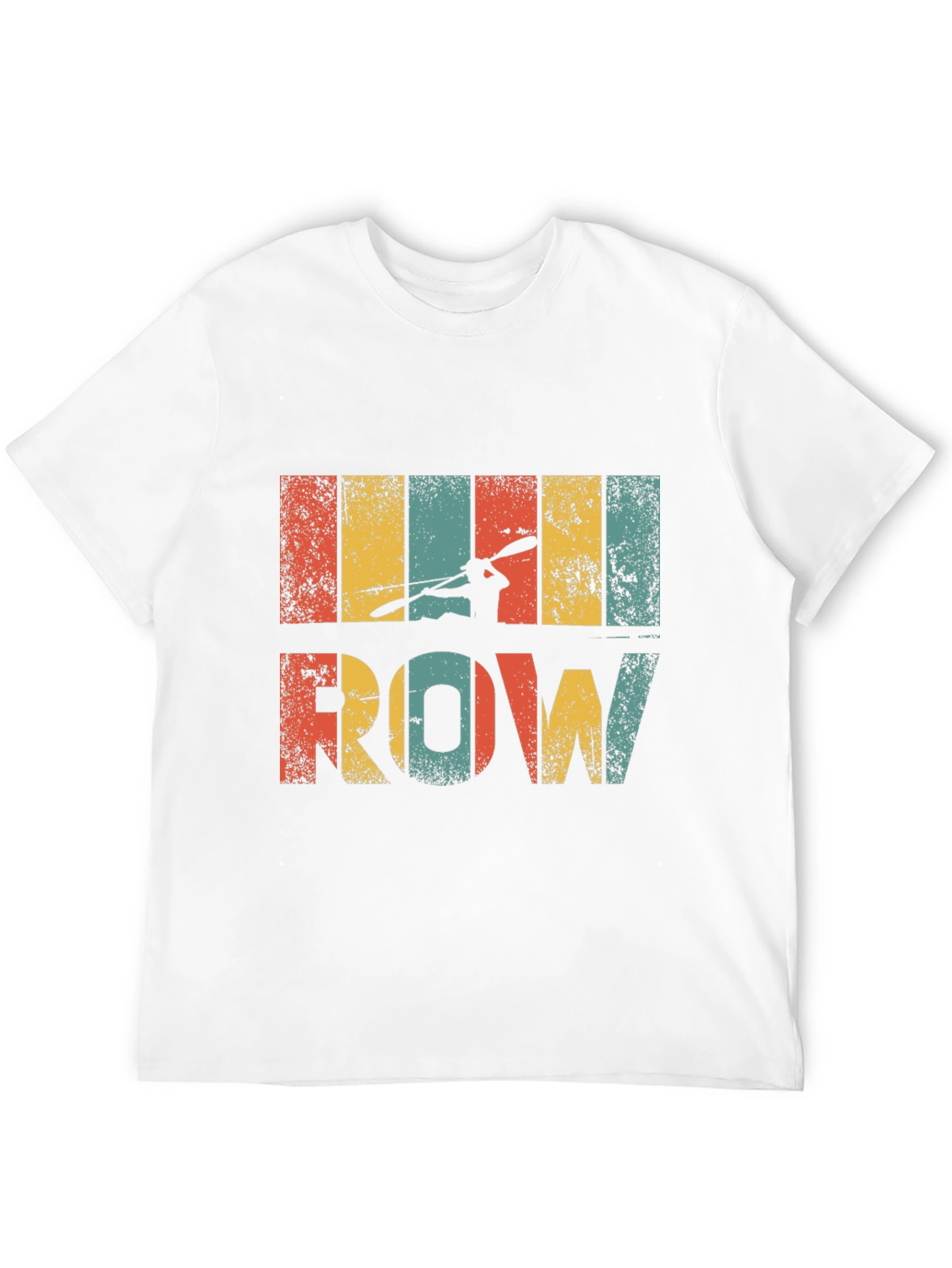 Retro Row Kayaking Graphic Tee