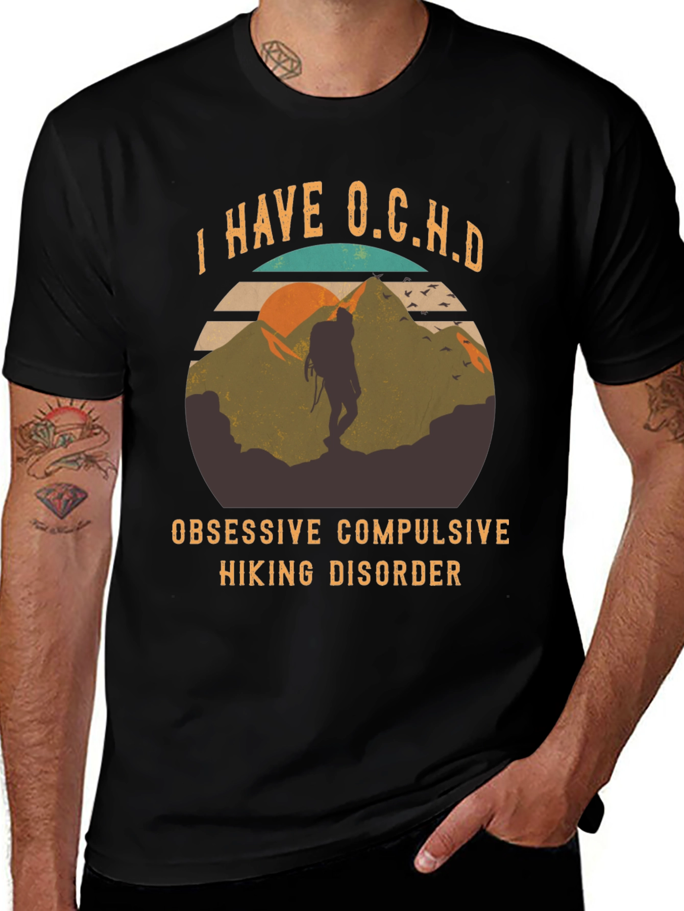 Obsessive Compulsive Hiking Disorder T-Shirt