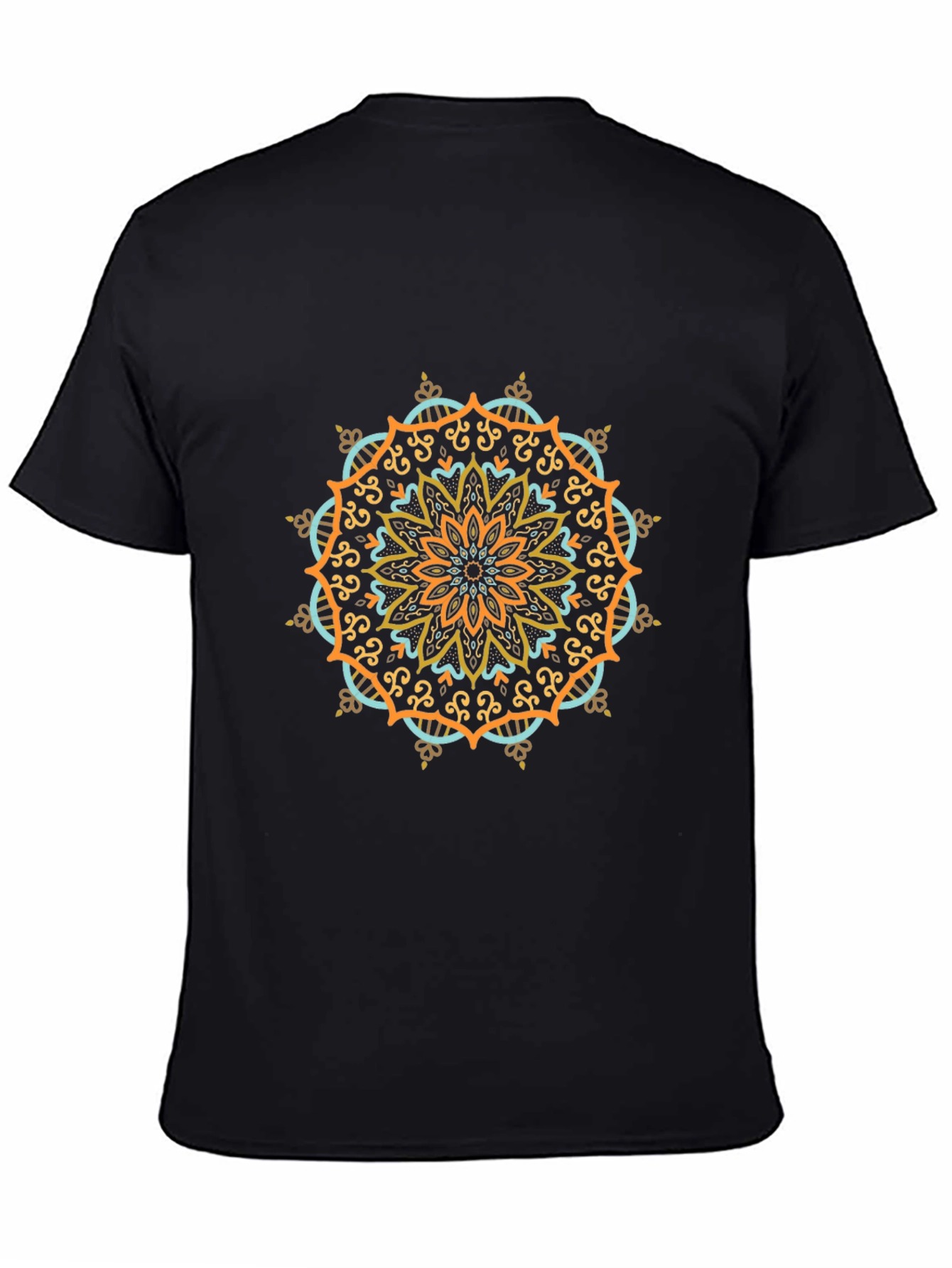Mandala Graphic Tee - Relaxed Fit Cotton T-Shirt