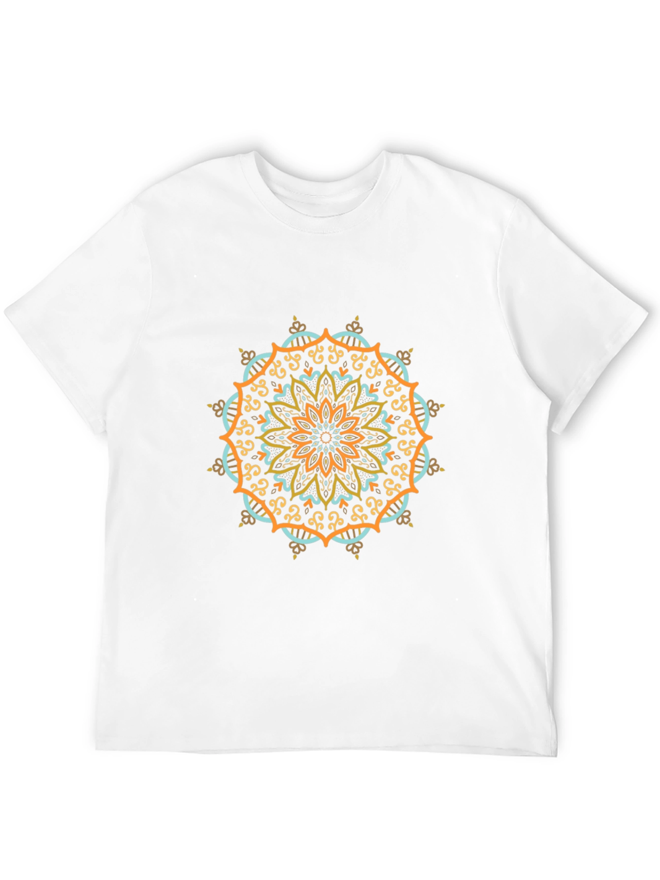 Mandala Graphic Tee - Relaxed Fit Cotton T-Shirt