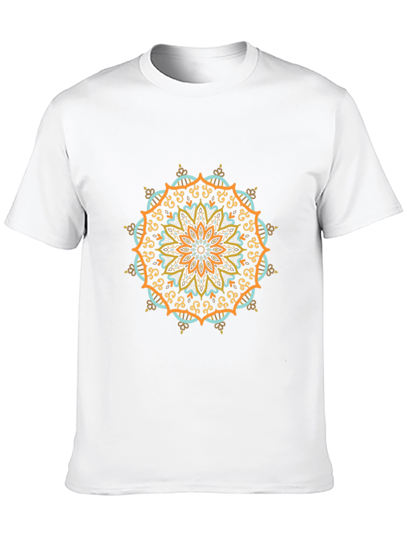 Mandala Graphic Tee - Relaxed Fit Cotton T-Shirt