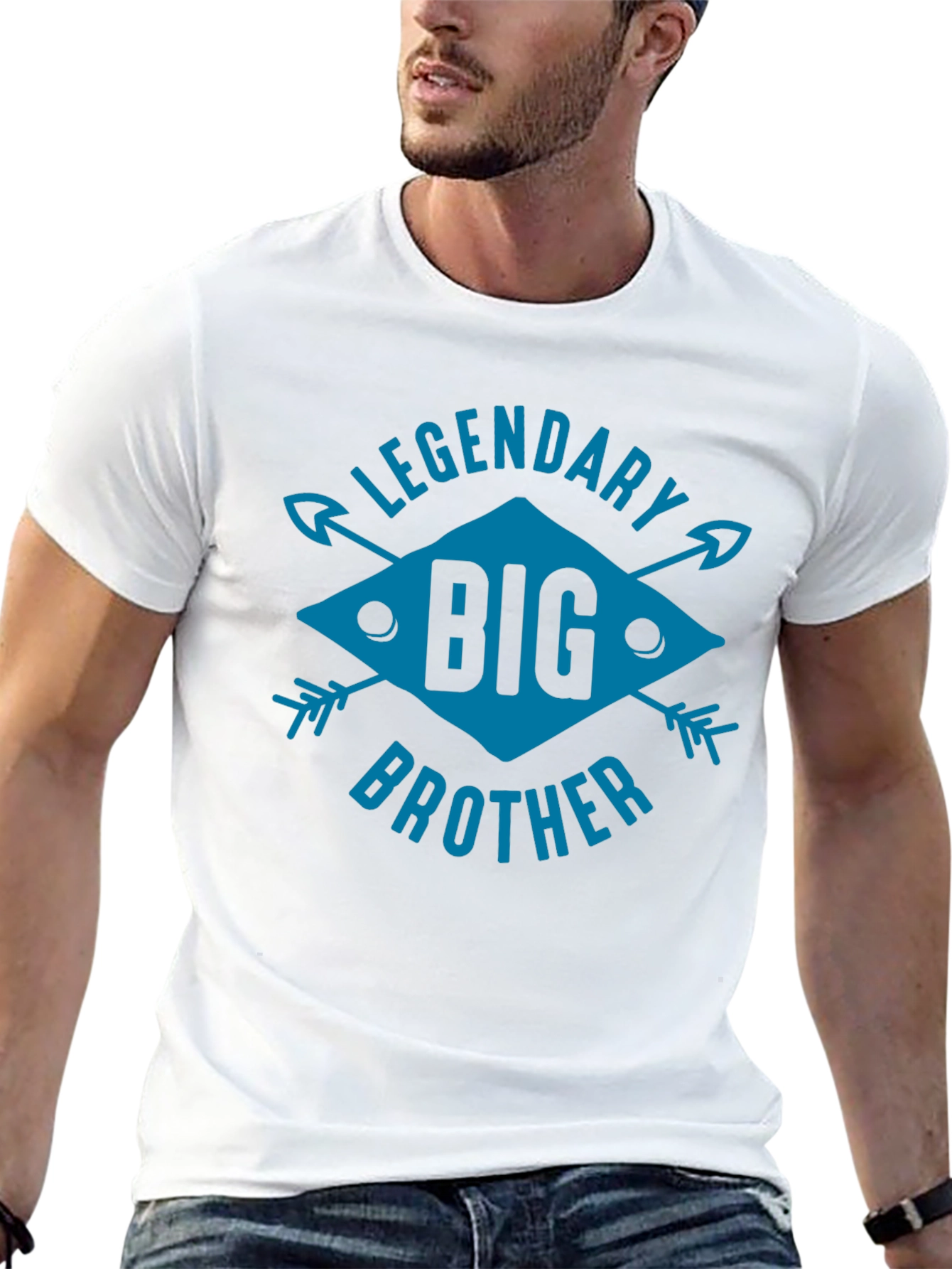 Legendary Big Brother Graphic T-Shirt