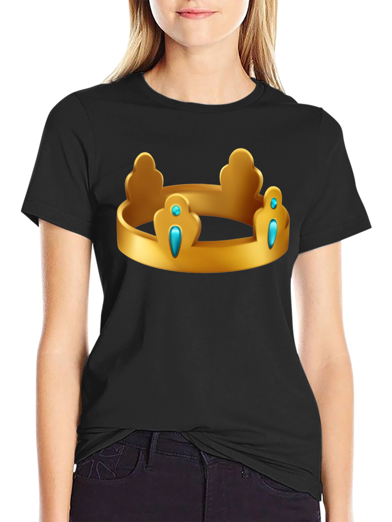 Golden Crown Graphic T-Shirt