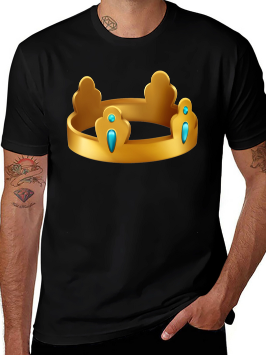 Golden Crown Graphic T-Shirt