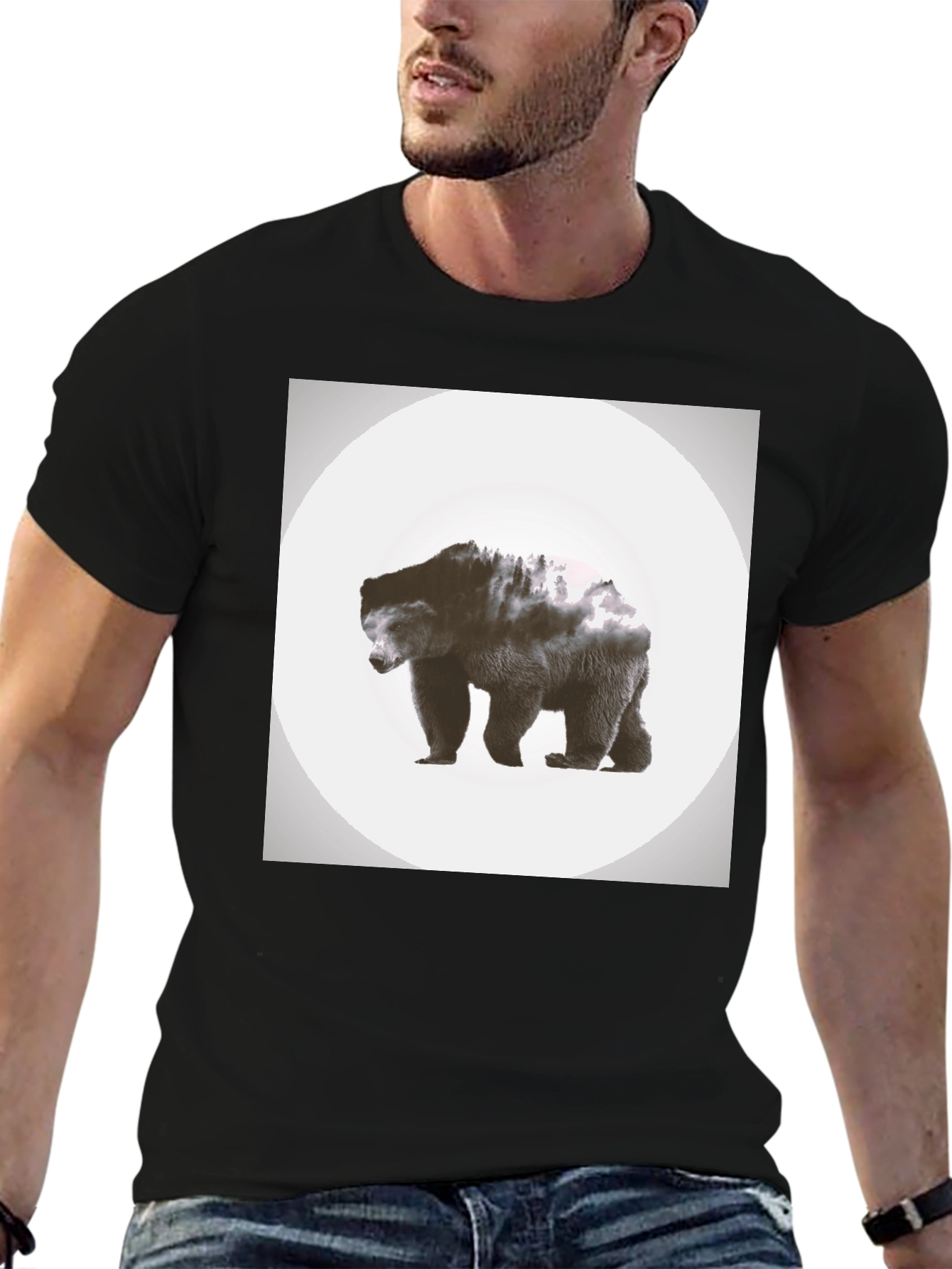 Bear Silhouette T-Shirt
