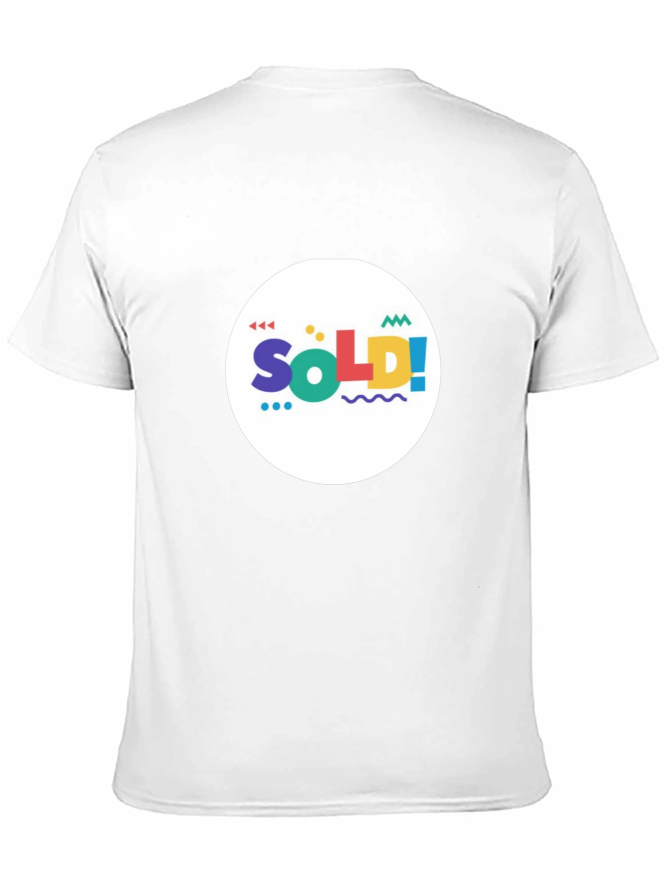 Funky Sold! Graphic Tee - Black Cotton T-Shirt