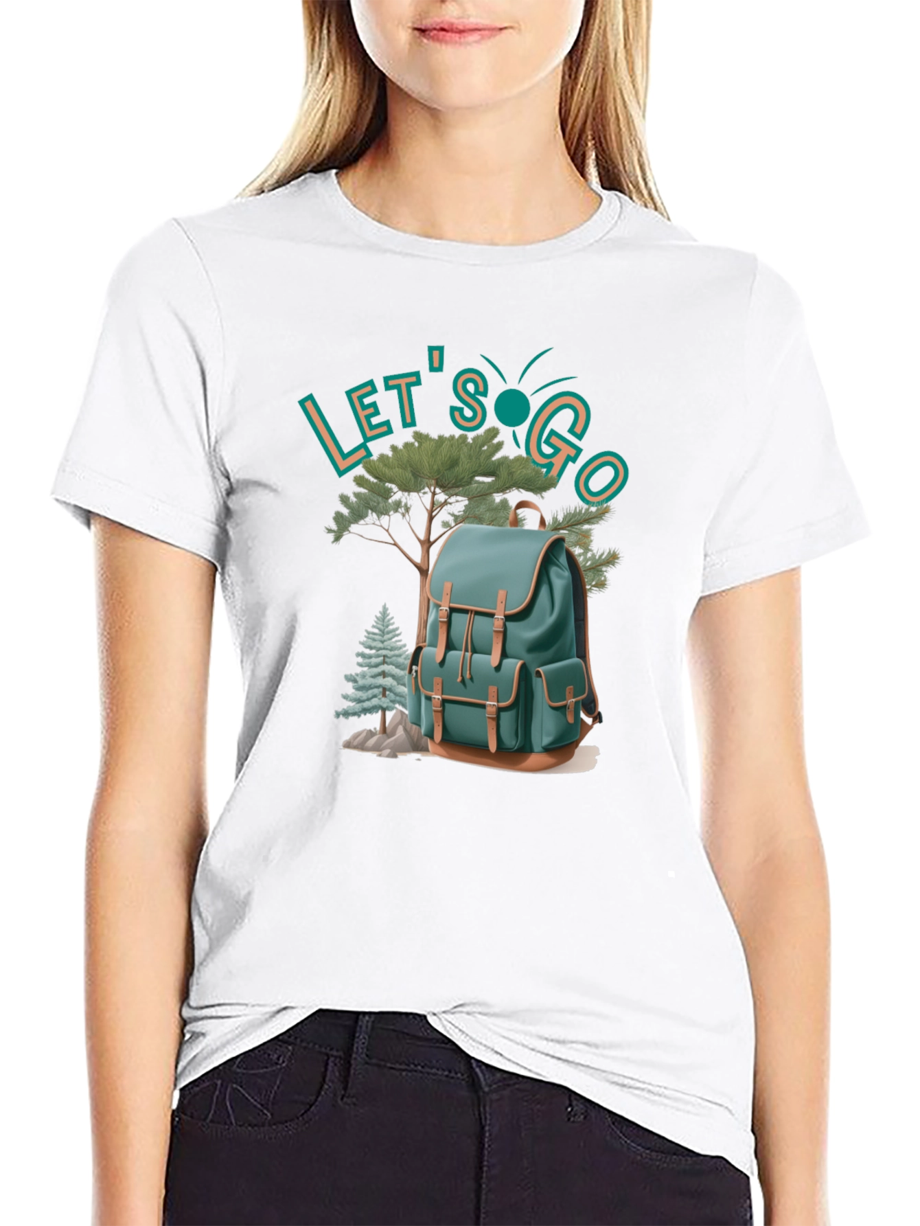 Lets Go Adventure Graphic Tee