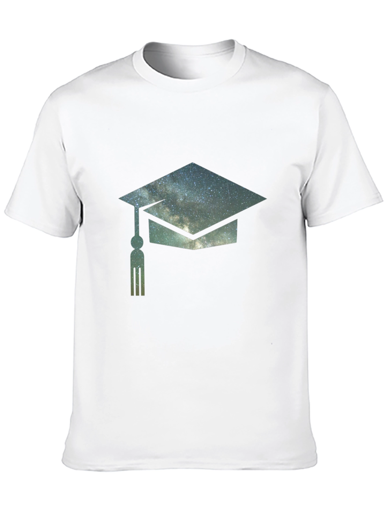 Graduation Cap Galaxy Graphic Tee