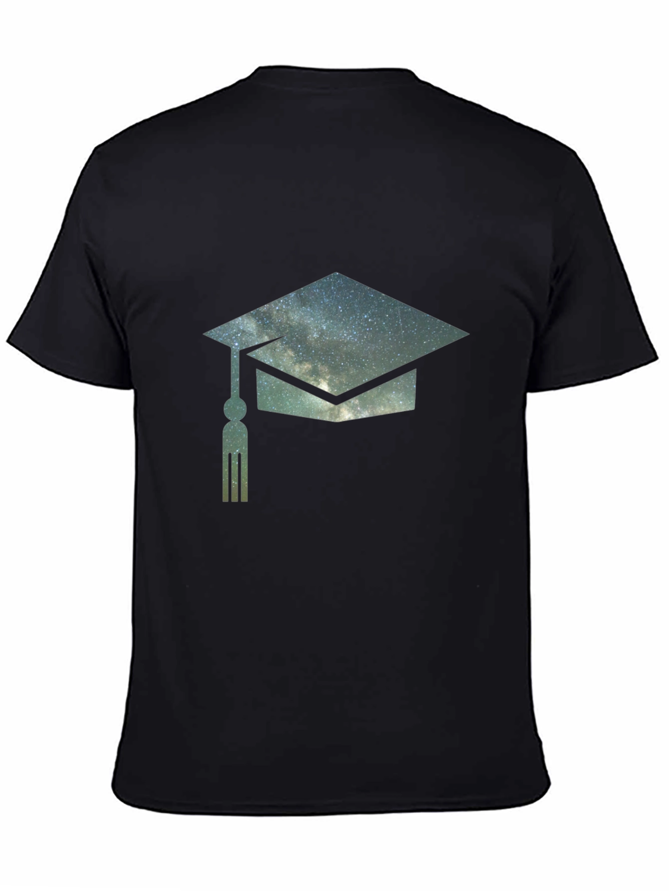 Graduation Cap Galaxy Graphic Tee