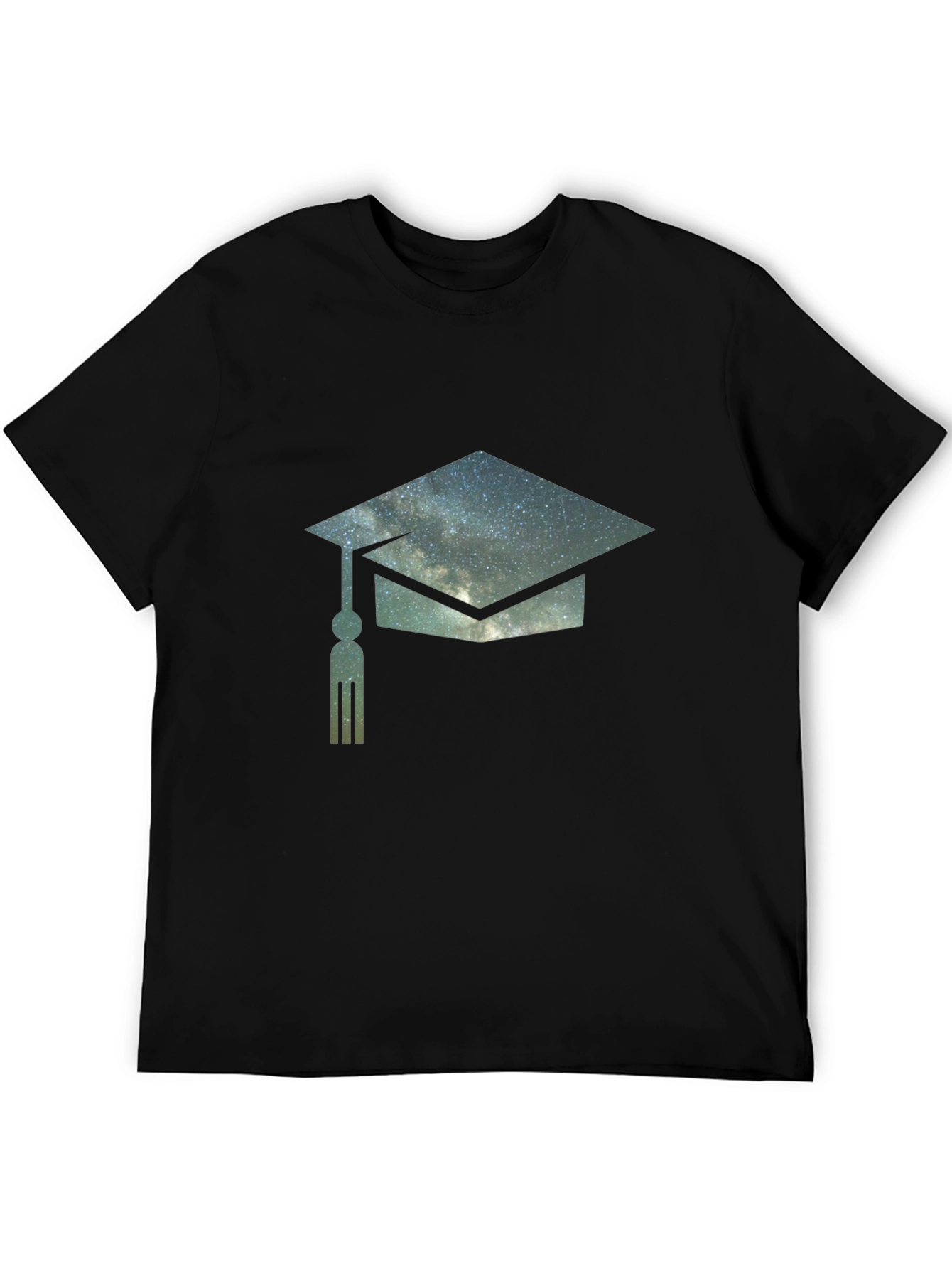 Graduation Cap Galaxy Graphic Tee