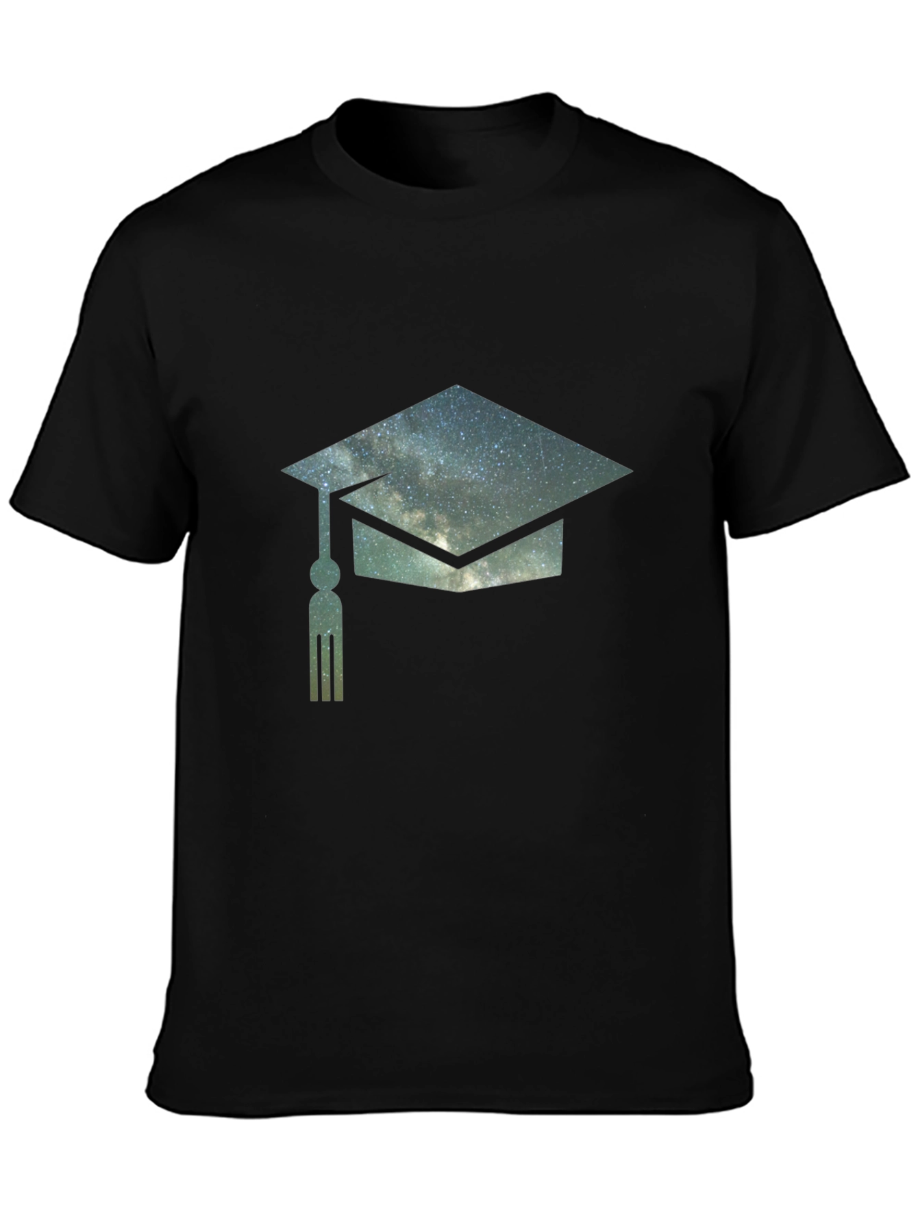 Graduation Cap Galaxy Graphic Tee