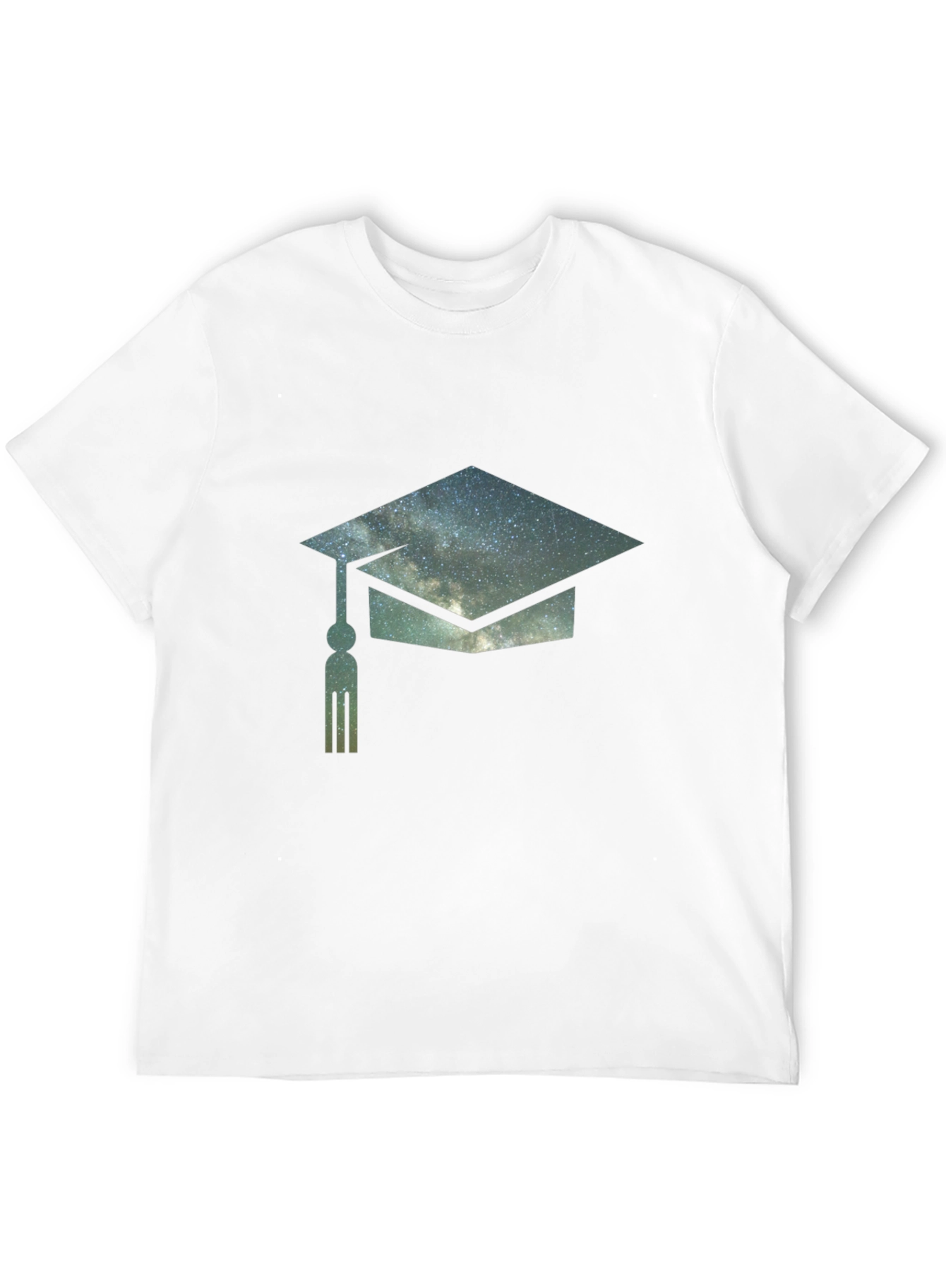 Graduation Cap Galaxy Graphic Tee