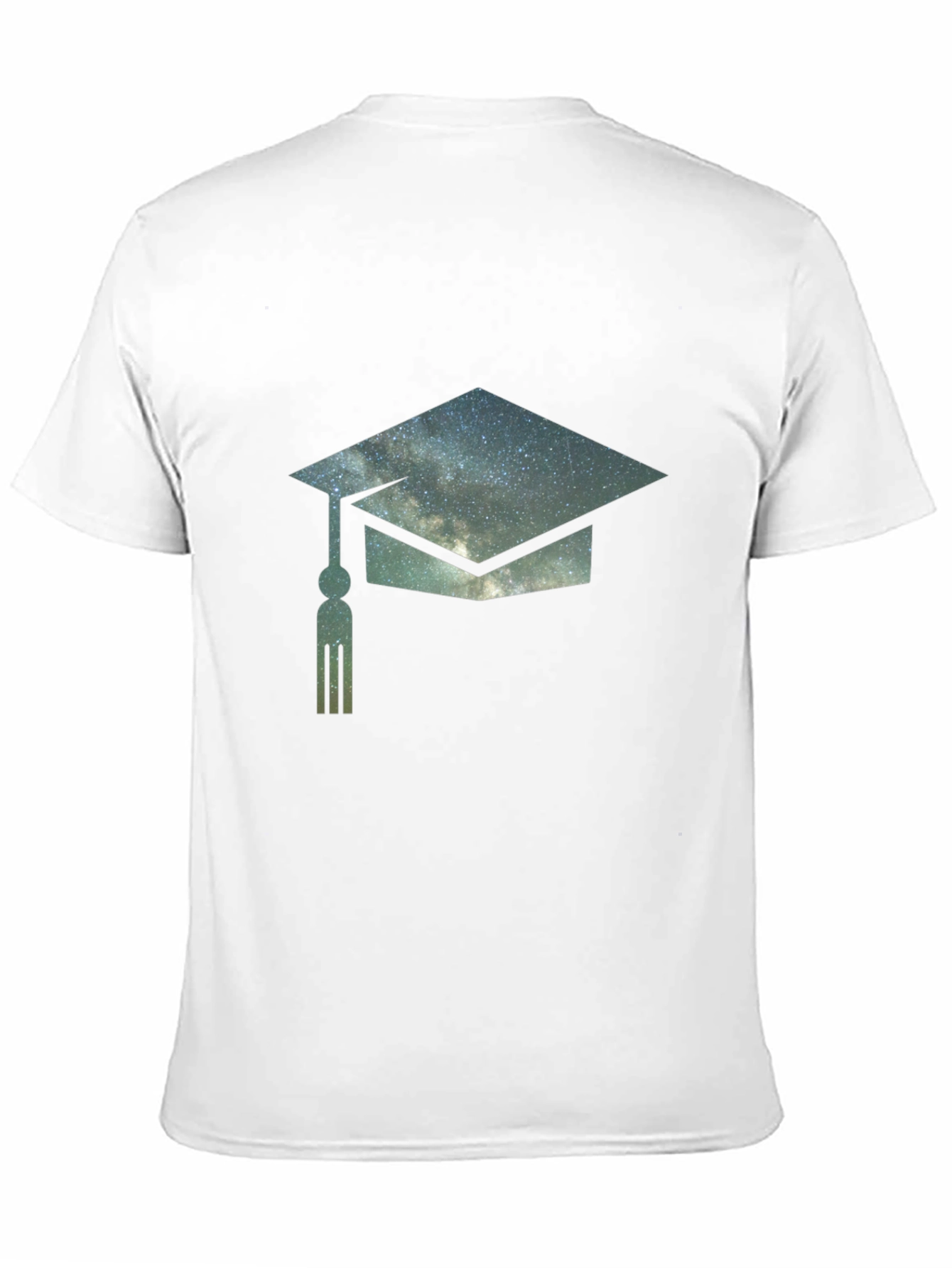 Graduation Cap Galaxy Graphic Tee