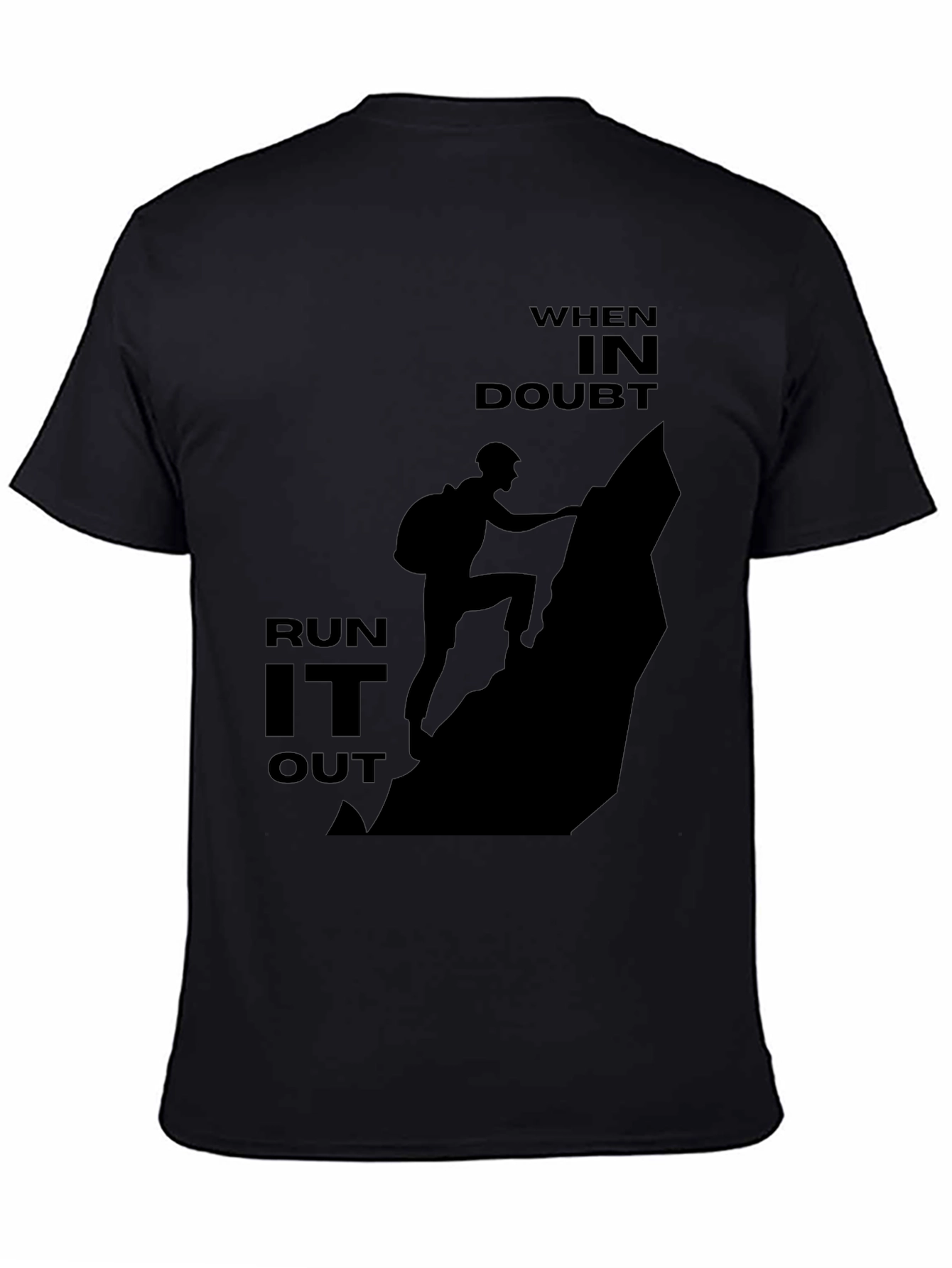 Climbing Silhouette Graphic Tee - When in Doubt