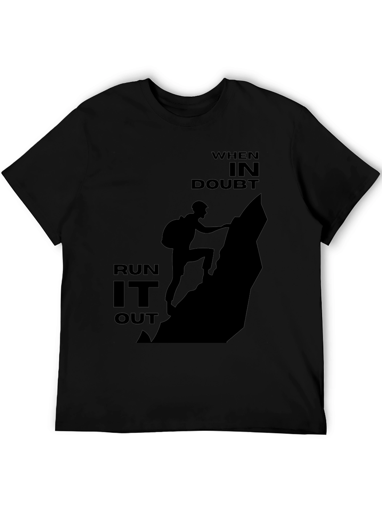 Climbing Silhouette Graphic Tee - When in Doubt