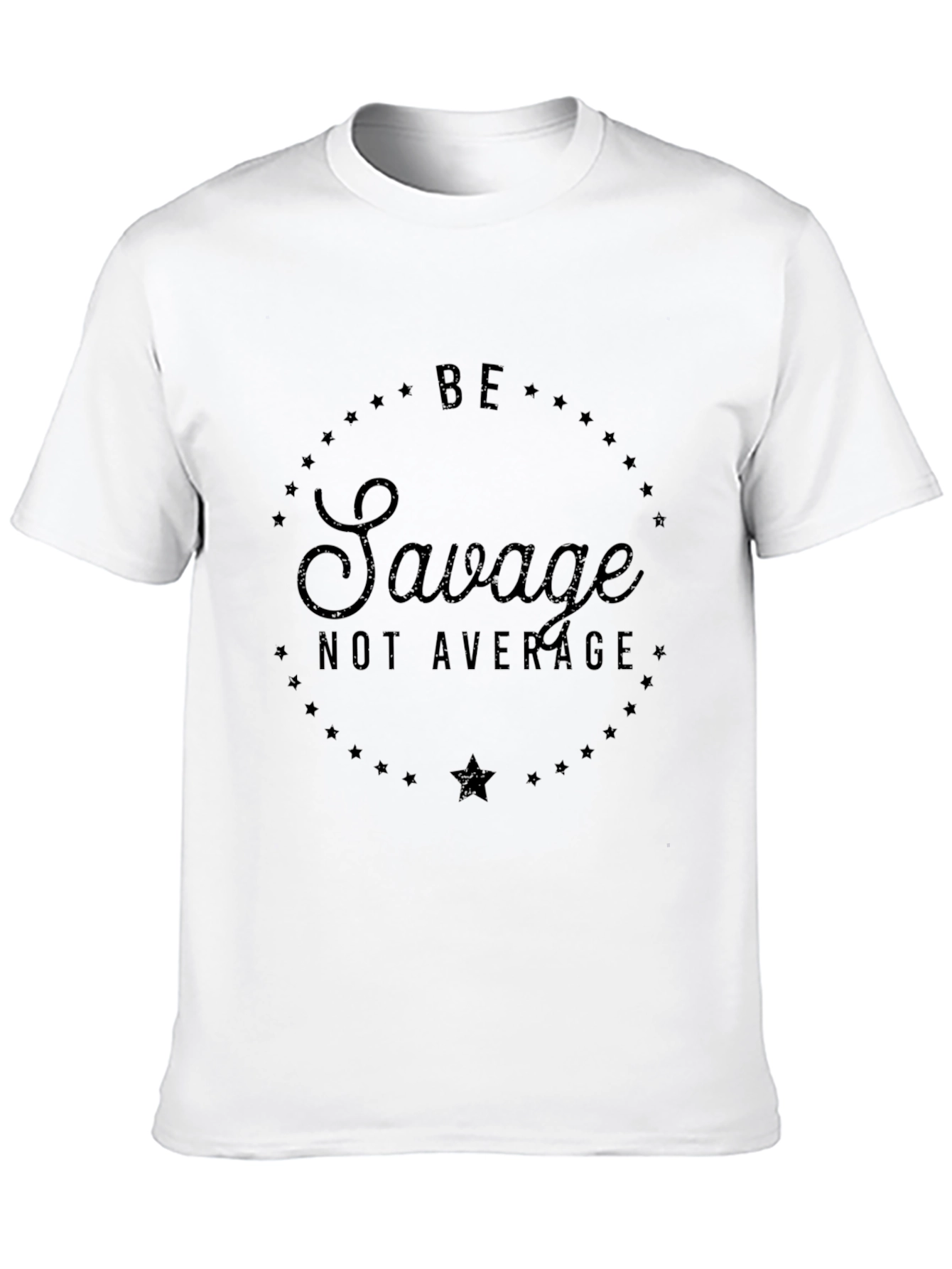 Be Savage Graphic Tee - Stylish Mens Black T-Shirt