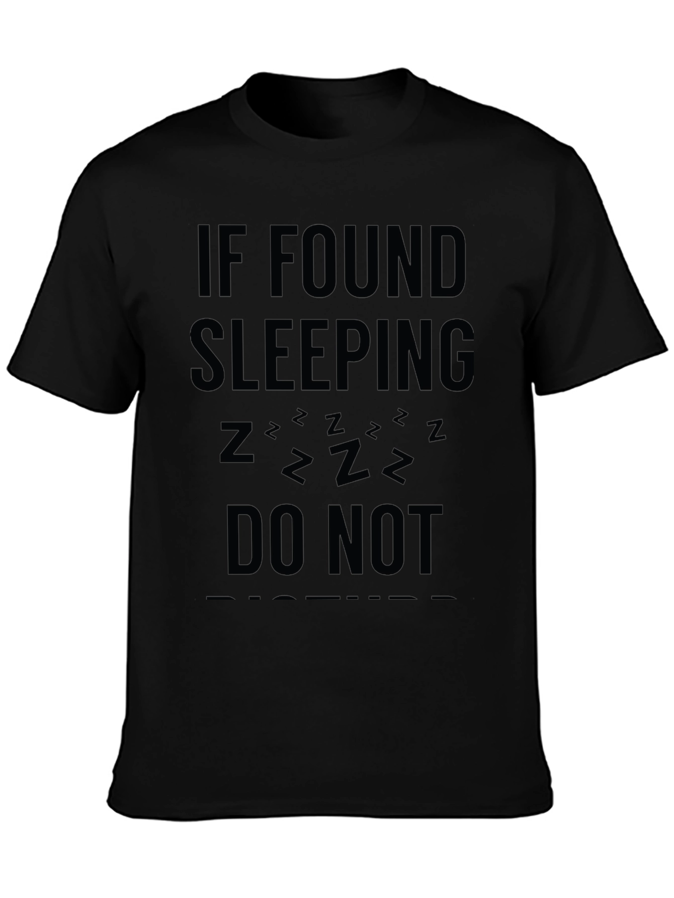 Funny Sleeping T-Shirt - Do Not Disturb