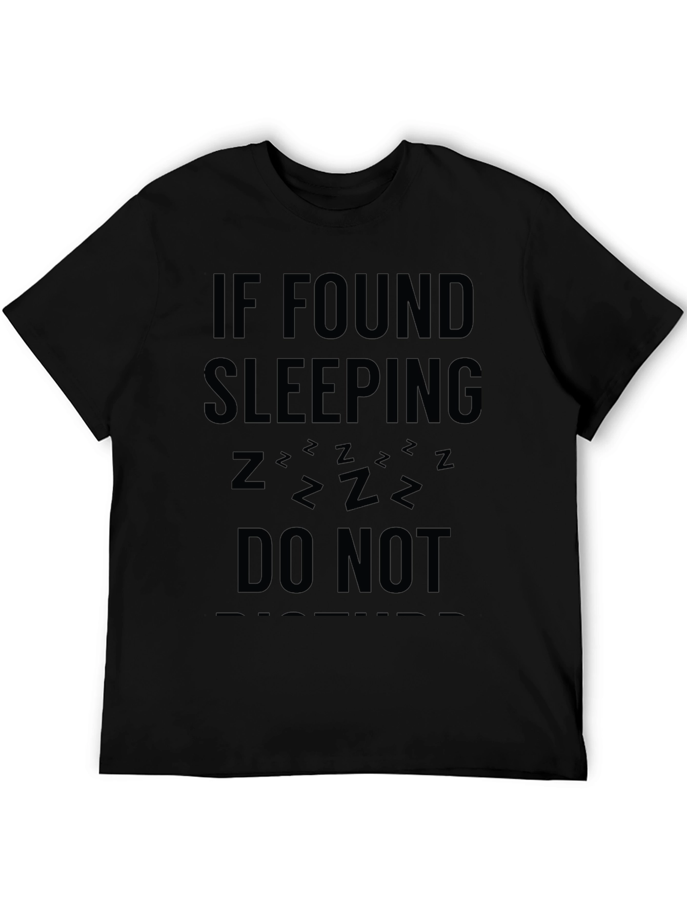 Funny Sleeping T-Shirt - Do Not Disturb