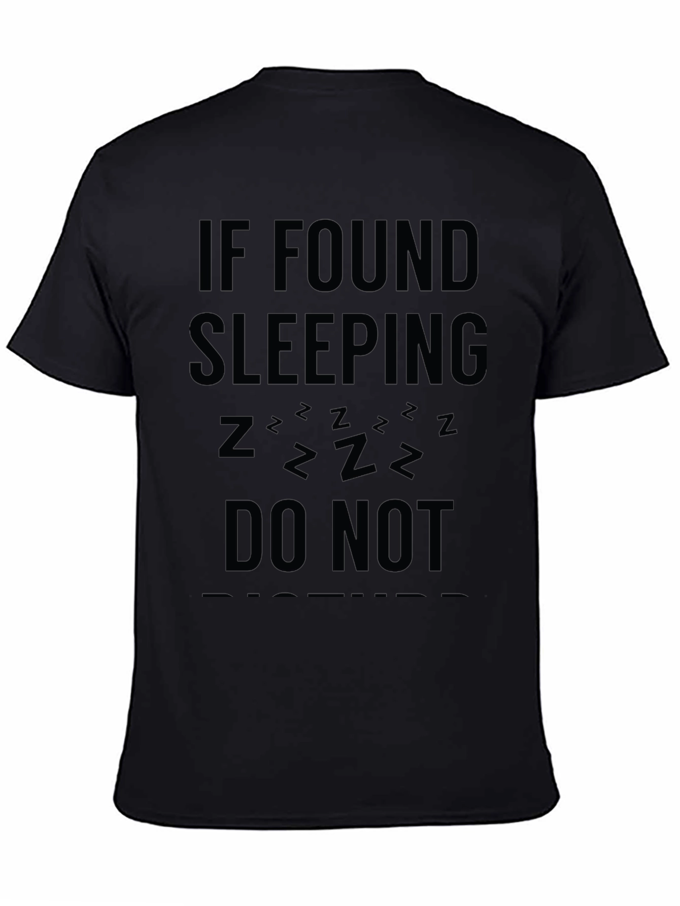 Funny Sleeping T-Shirt - Do Not Disturb