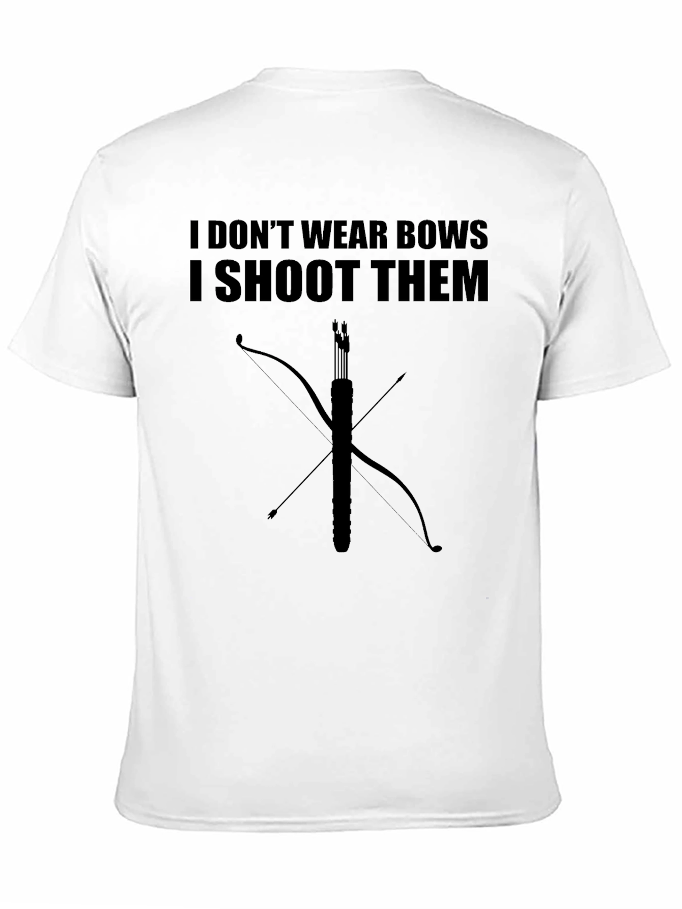 I Shoot Them T-Shirt - Archery Bow Hunter Tee