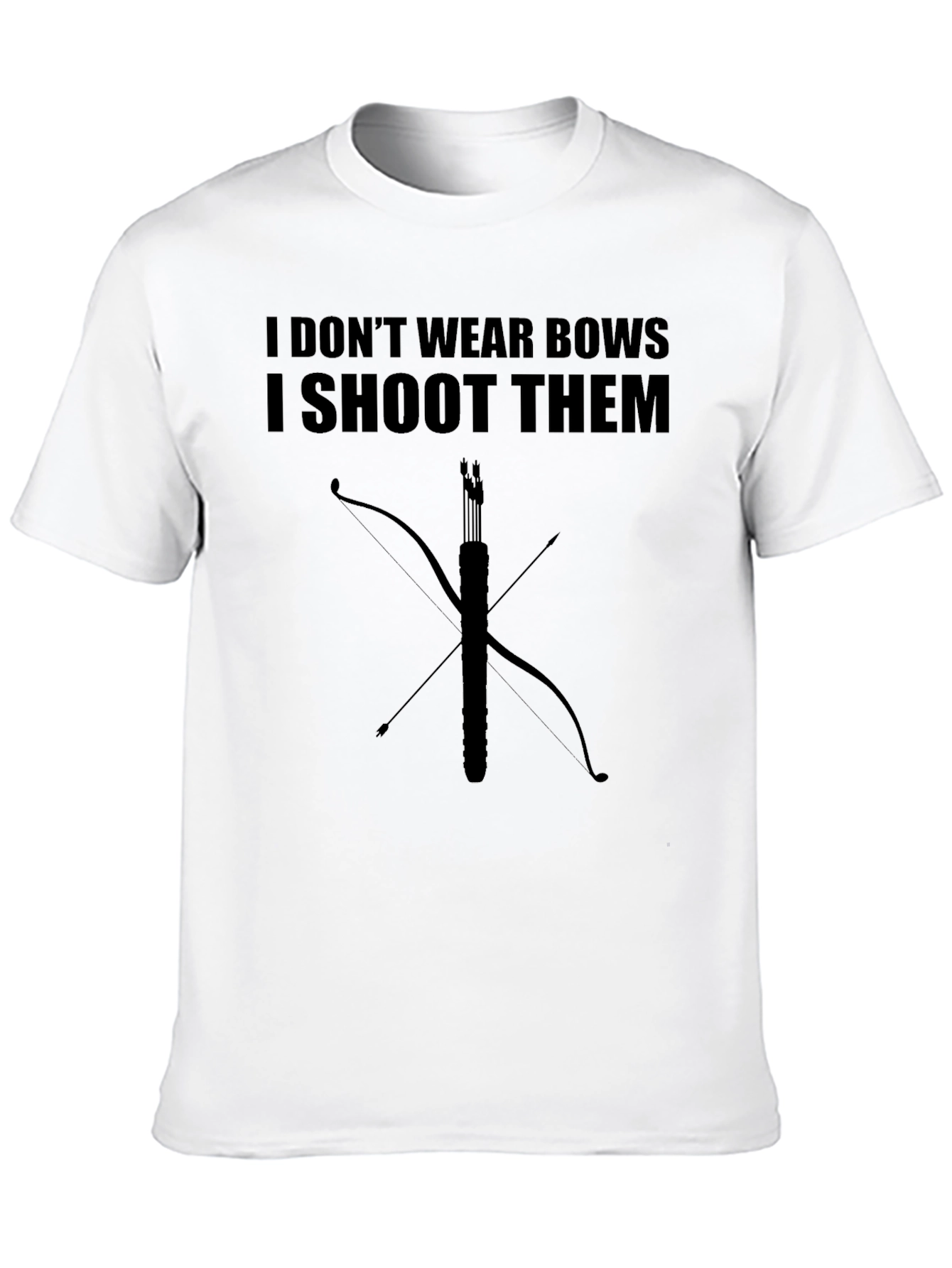 I Shoot Them T-Shirt - Archery Bow Hunter Tee
