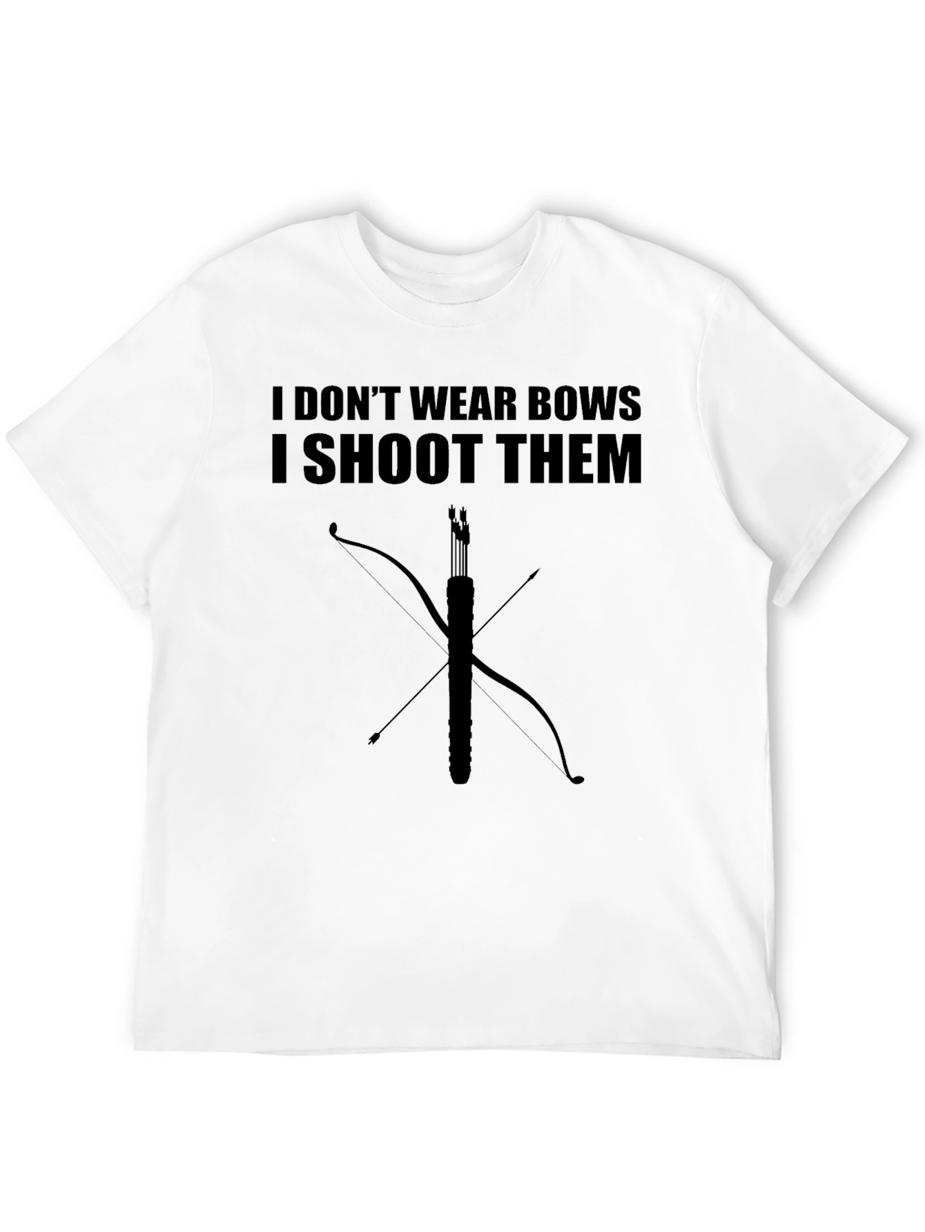 I Shoot Them T-Shirt - Archery Bow Hunter Tee