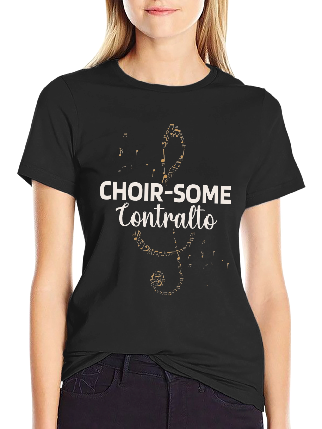 Choir-some Contralto T-Shirt Music Lover Gift