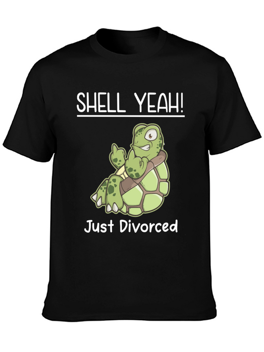 Shell Yeah! Just Divorced Turtle T-Shirt