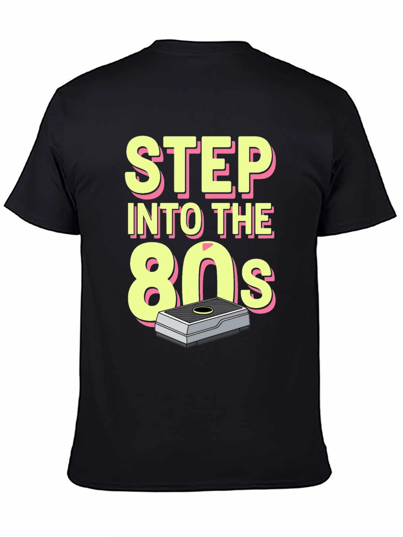 Step Into the 80s Graphic Tee - Retro Style