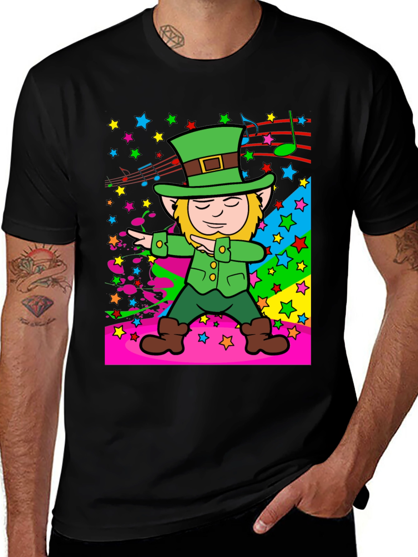 Leprechaun Dabbing T-Shirt