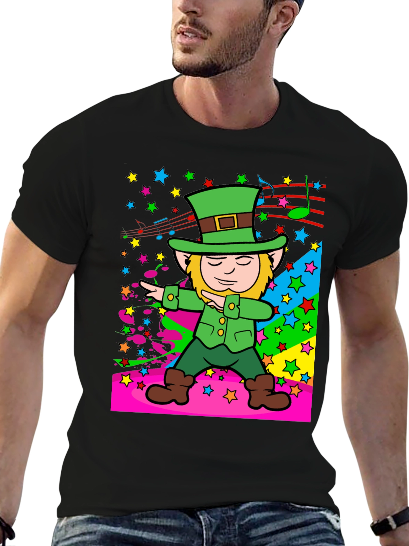 Leprechaun Dabbing T-Shirt