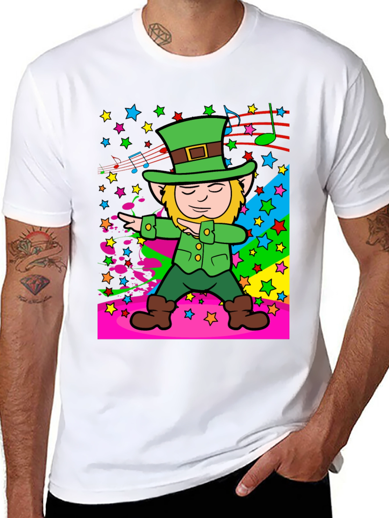 Leprechaun Dabbing T-Shirt
