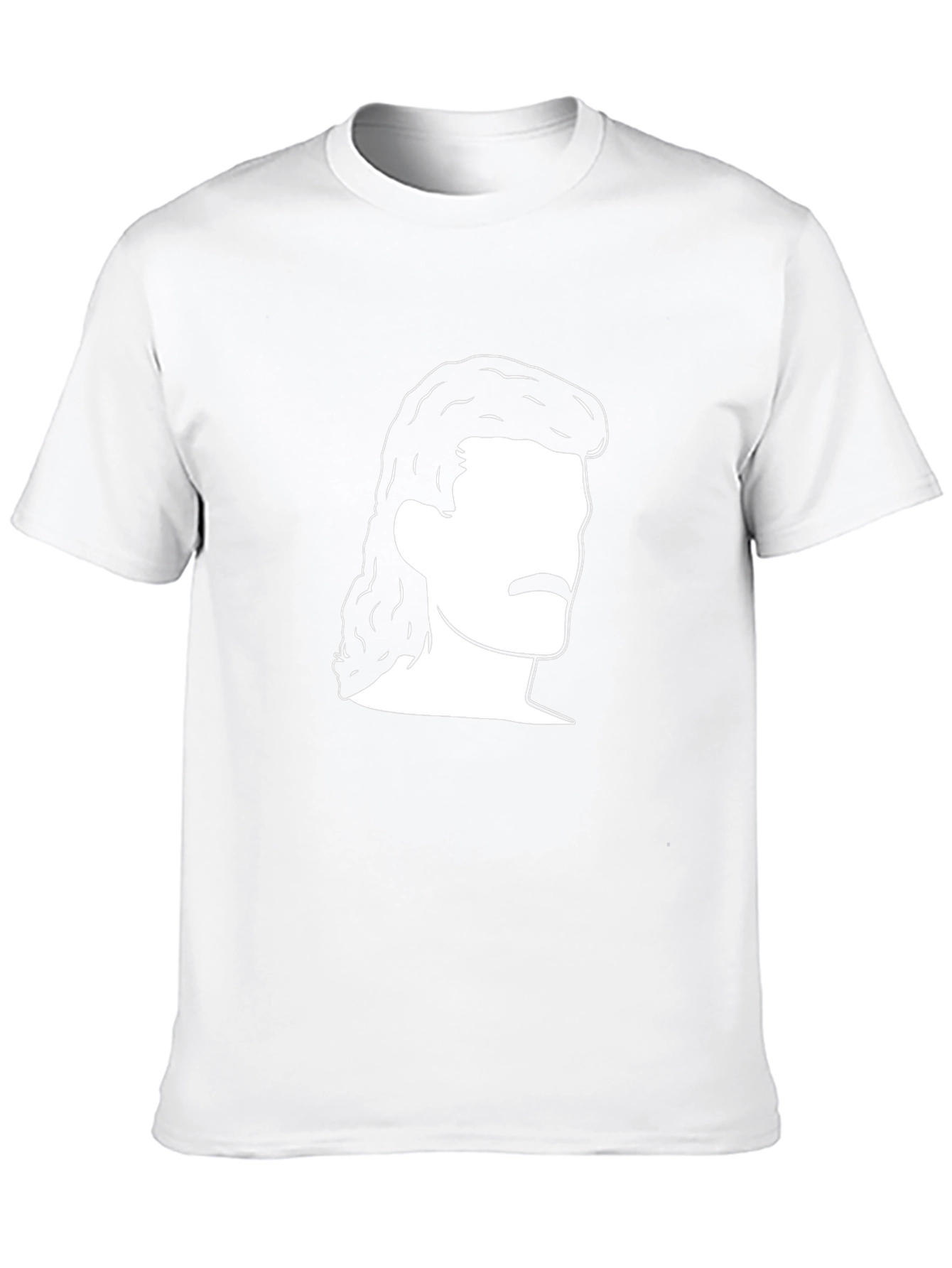 Retro Mullet T-Shirt - Classic Hair Style Tee