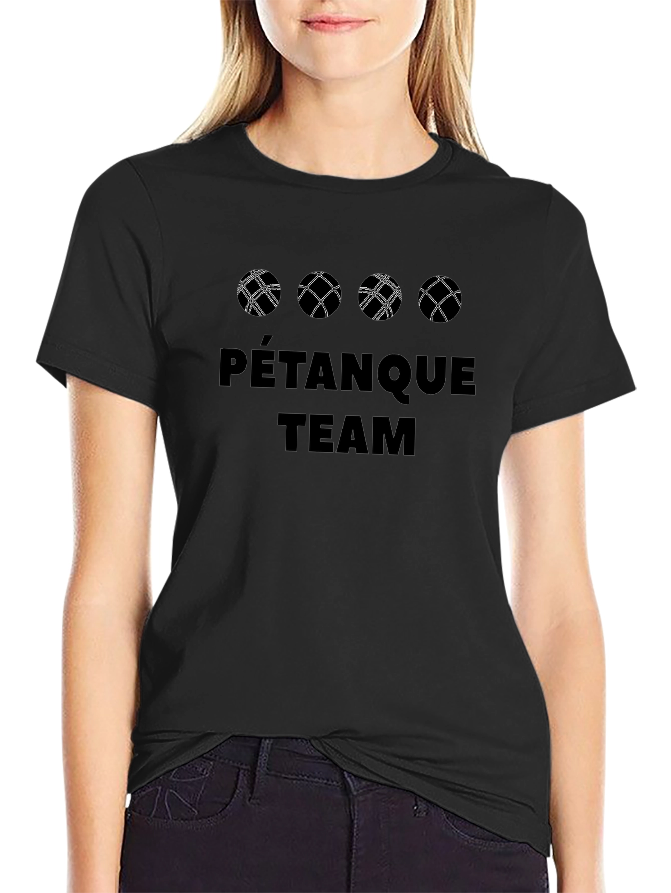 Pétanque Team T-Shirt - Boules Design