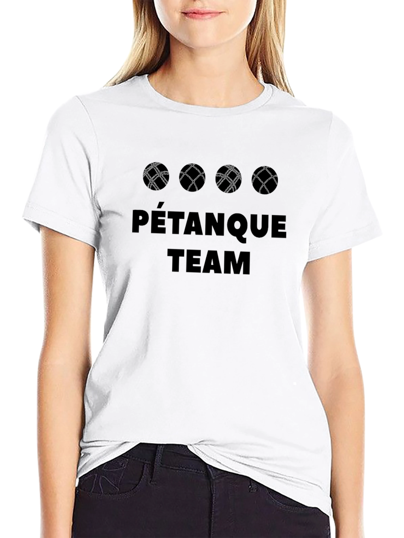 Pétanque Team T-Shirt - Boules Design
