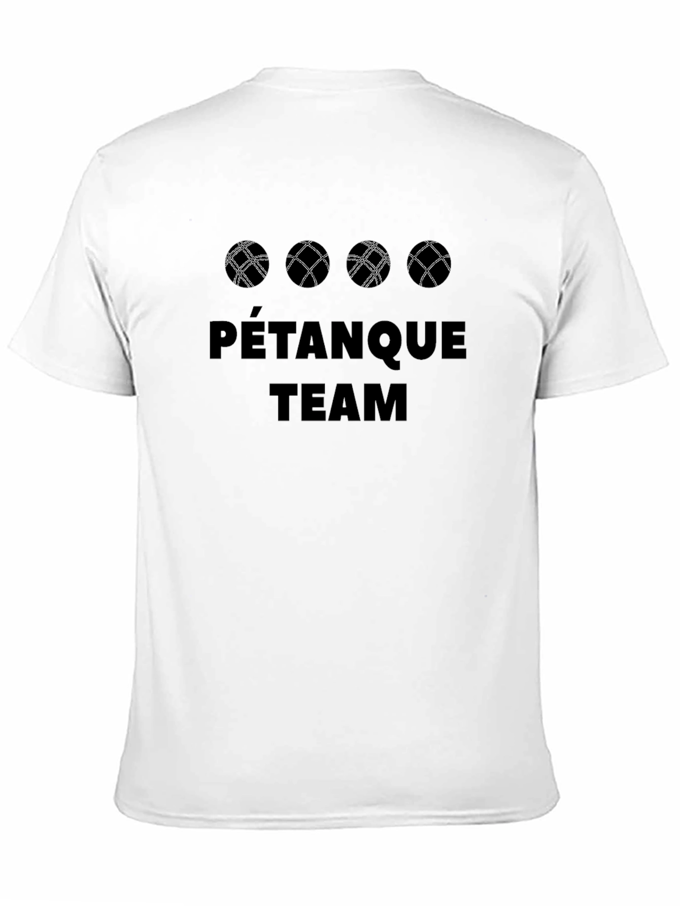 Pétanque Team T-Shirt - Boules Design