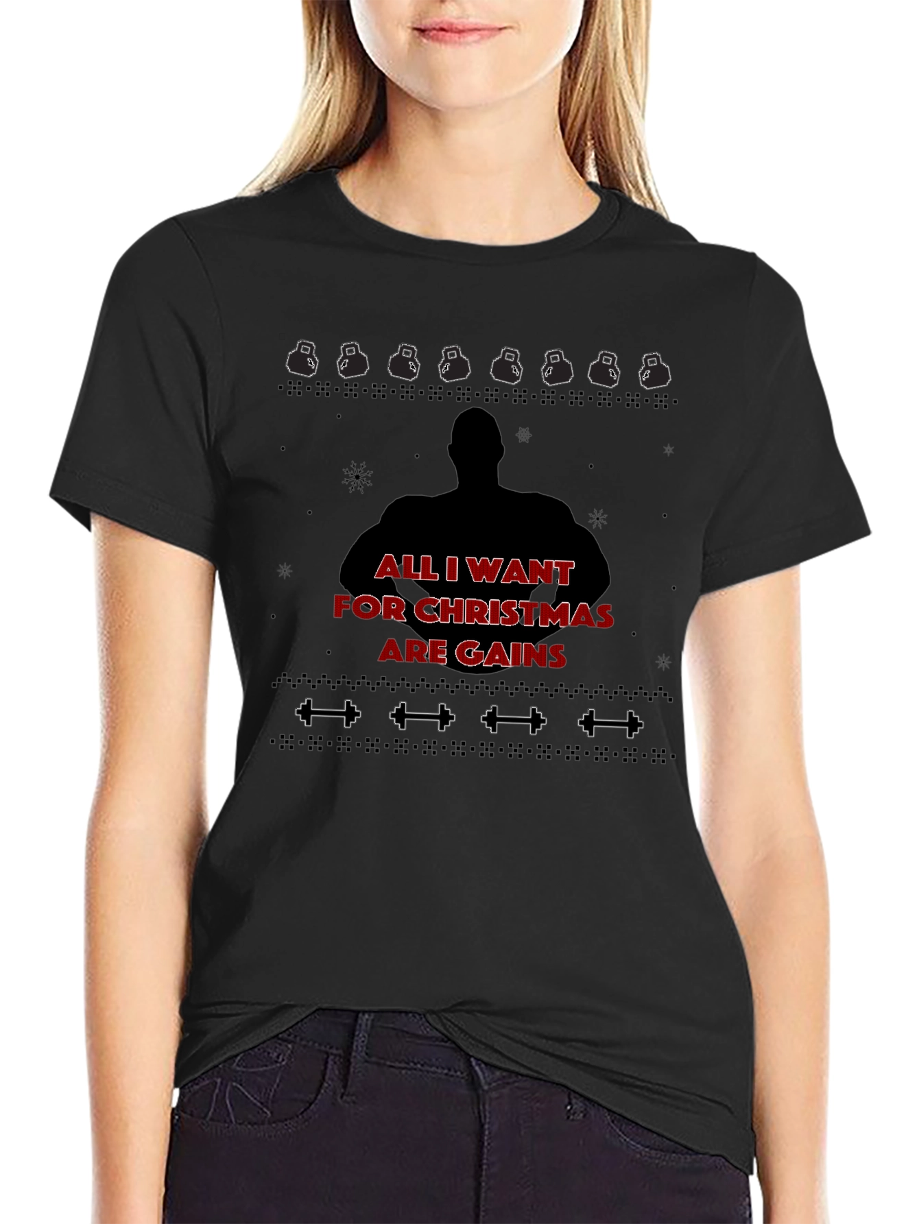 Funny Christmas Gains T-Shirt