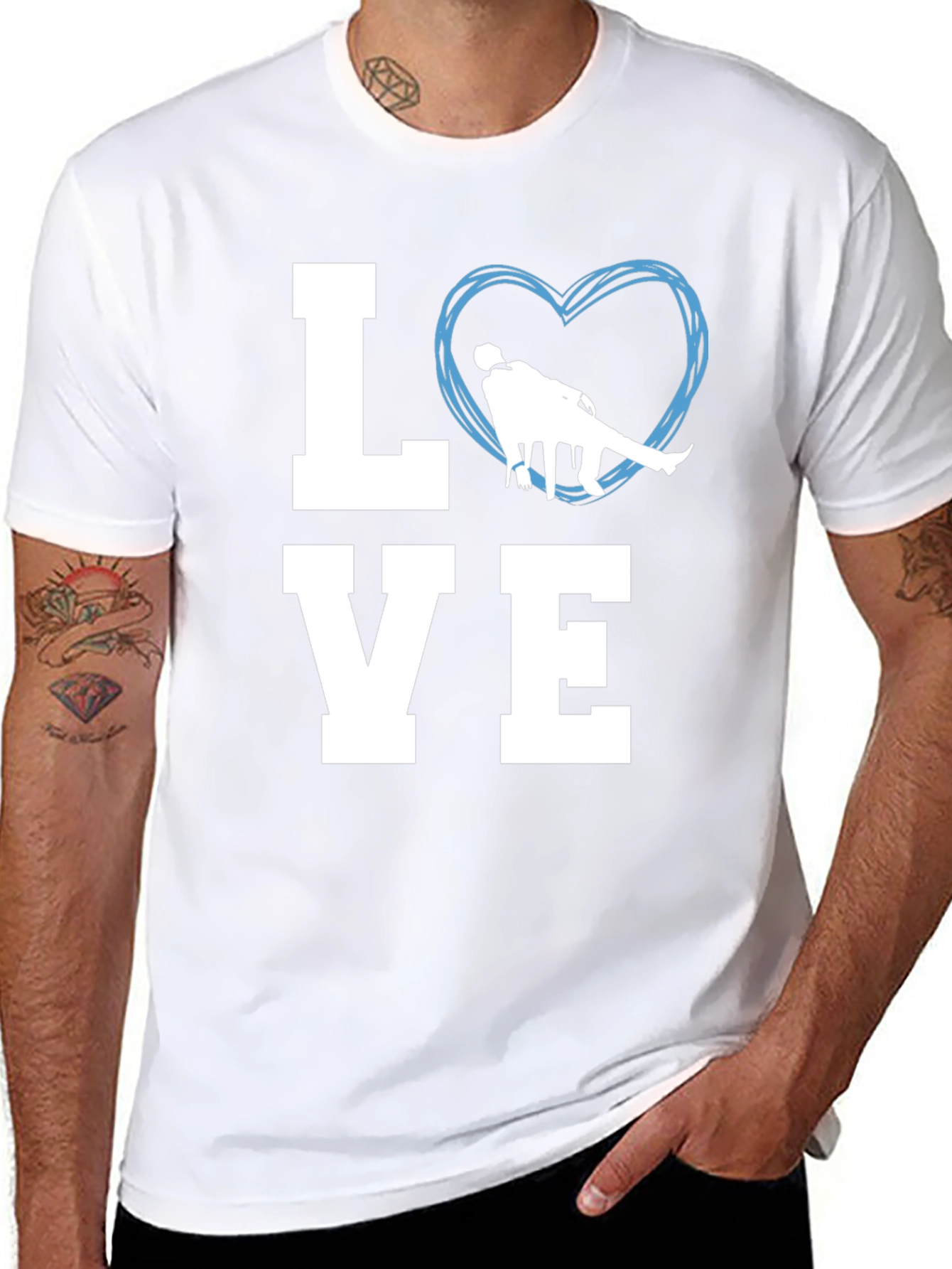 Wrestling Love Graphic T-Shirt