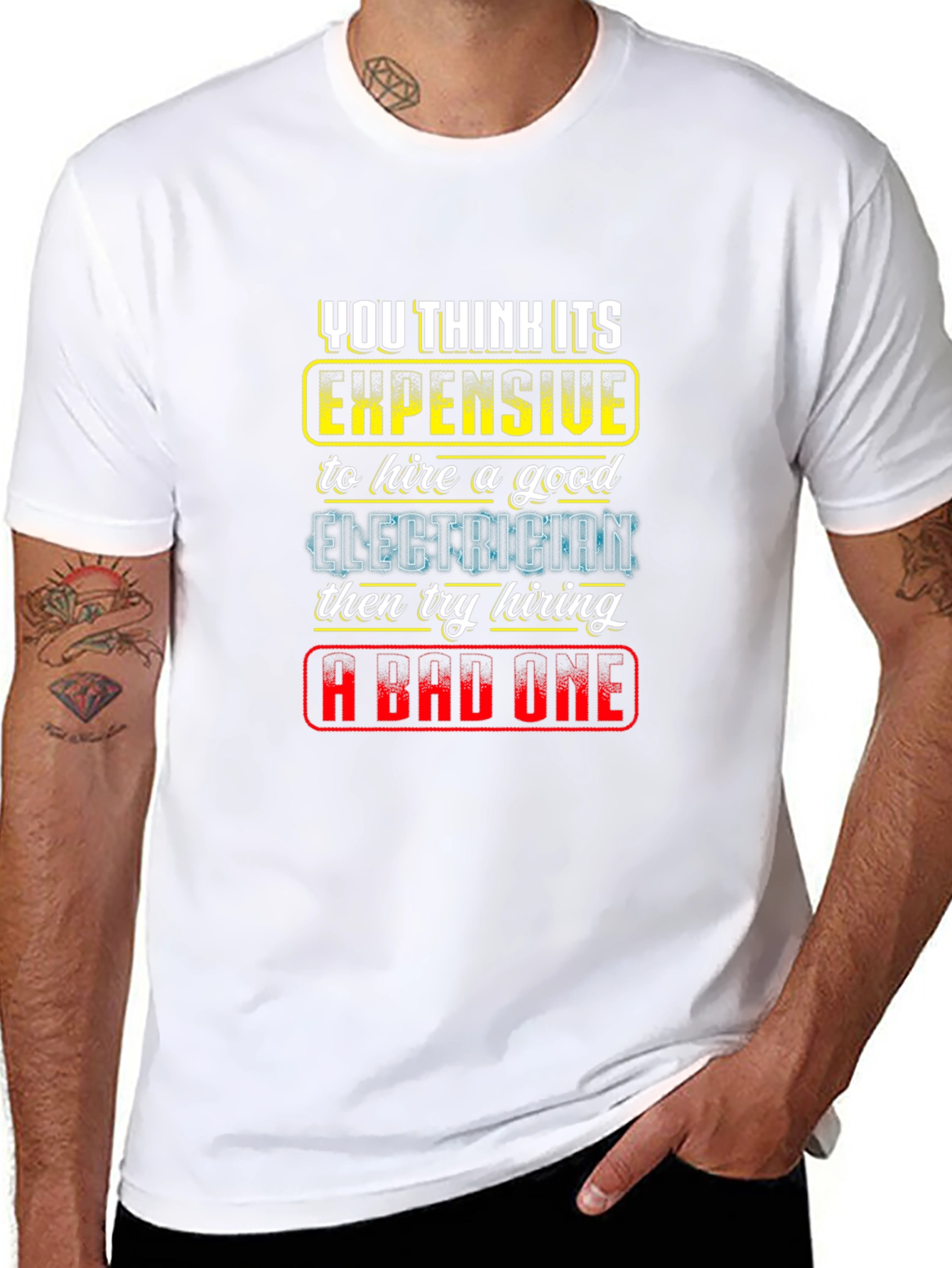 Electrician Humor Graphic Tee