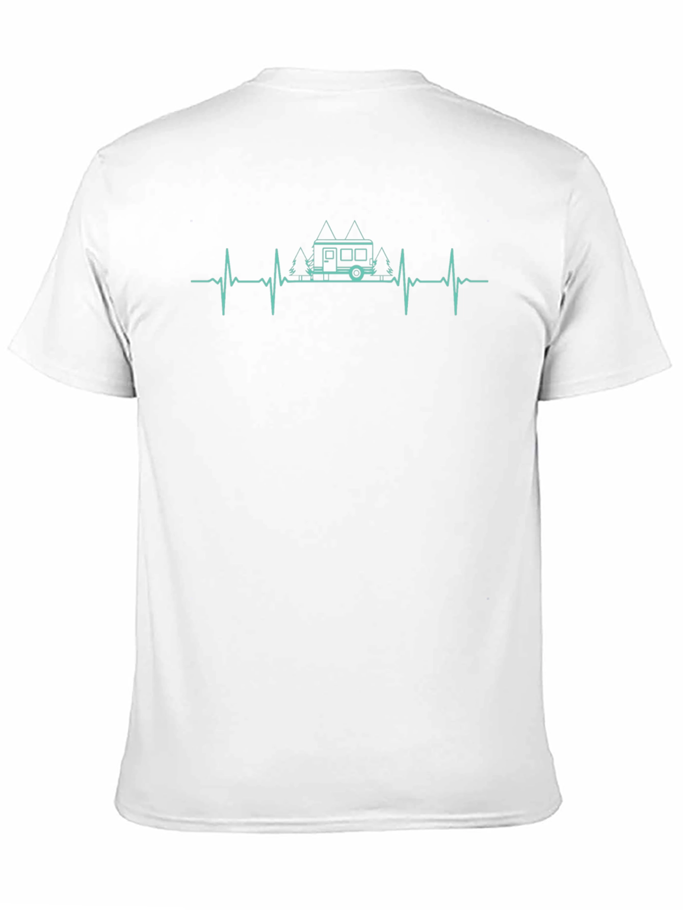 Camping Heartbeat T-Shirt - Adventure Tee