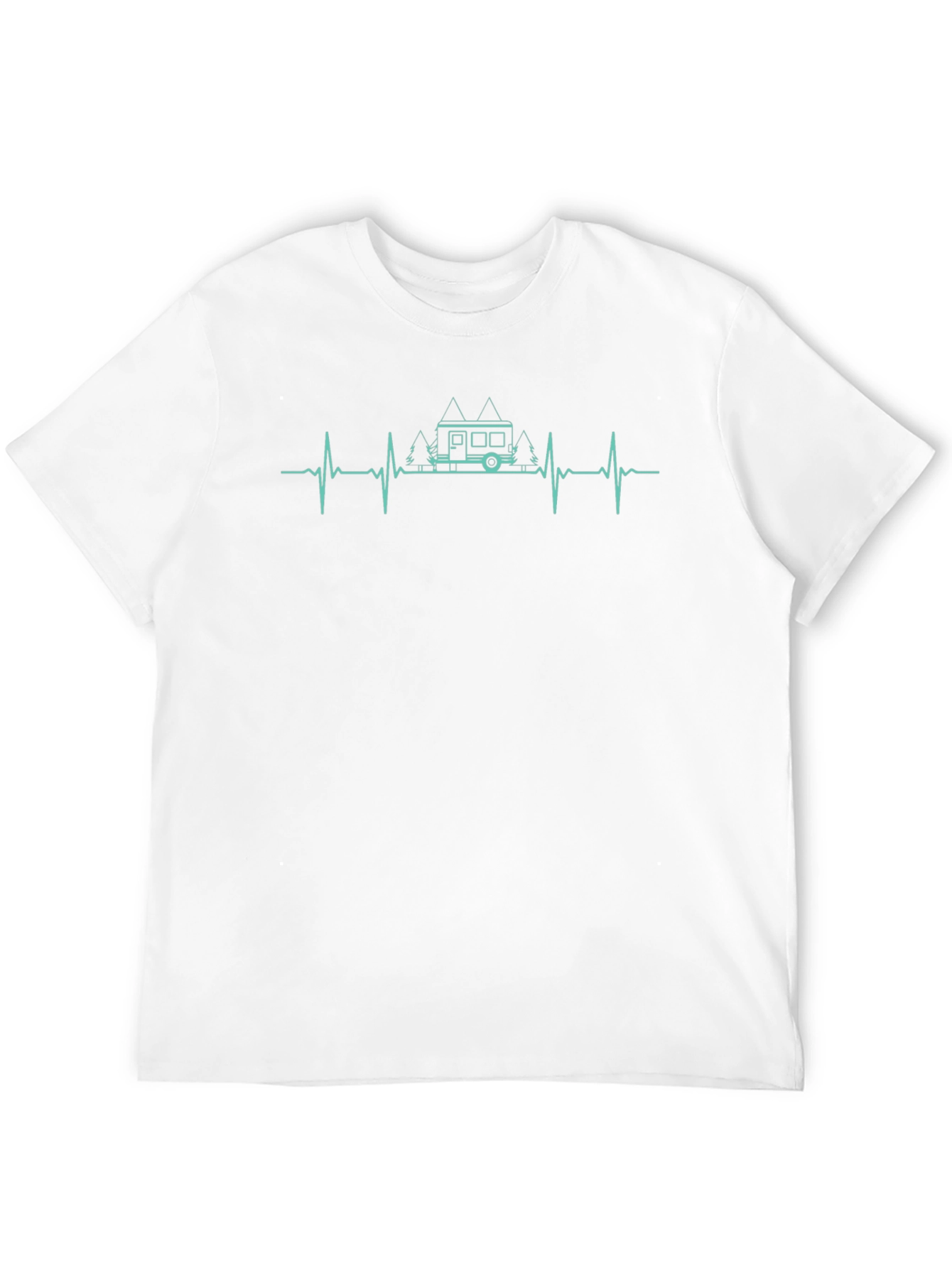 Camping Heartbeat T-Shirt - Adventure Tee