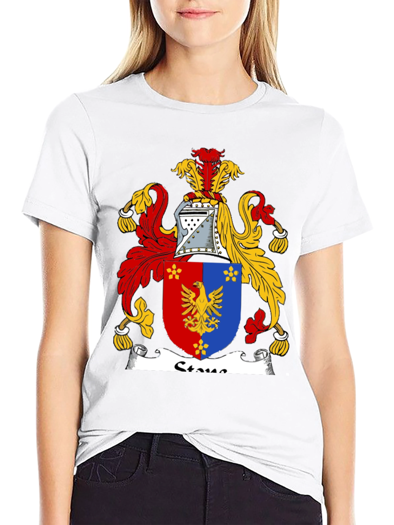 Family Crest Black T-Shirt