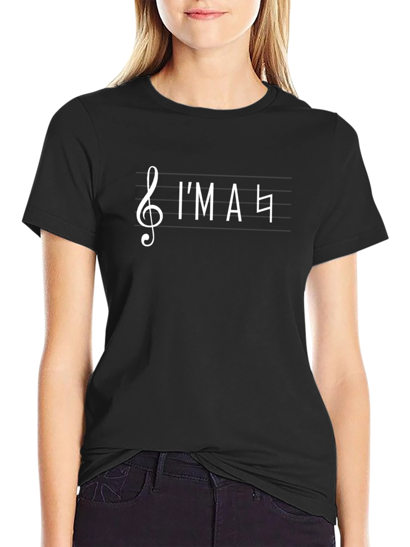 Im a Natural T-Shirt Music Treble Clef Note