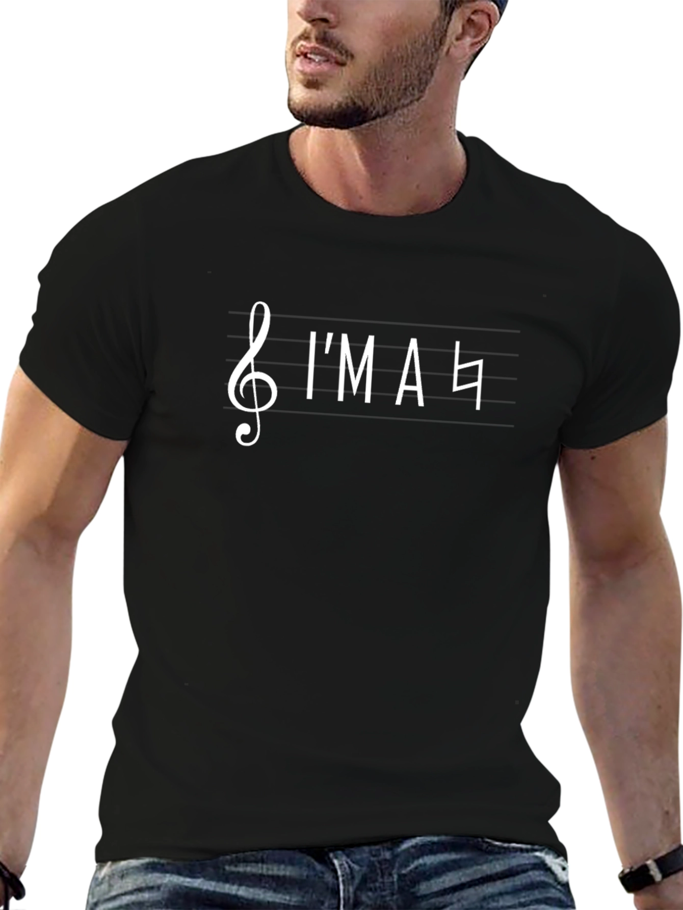 Im a Natural T-Shirt Music Treble Clef Note
