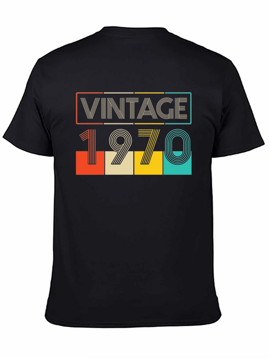 Vintage 1970 Graphic Tee - Retro Style