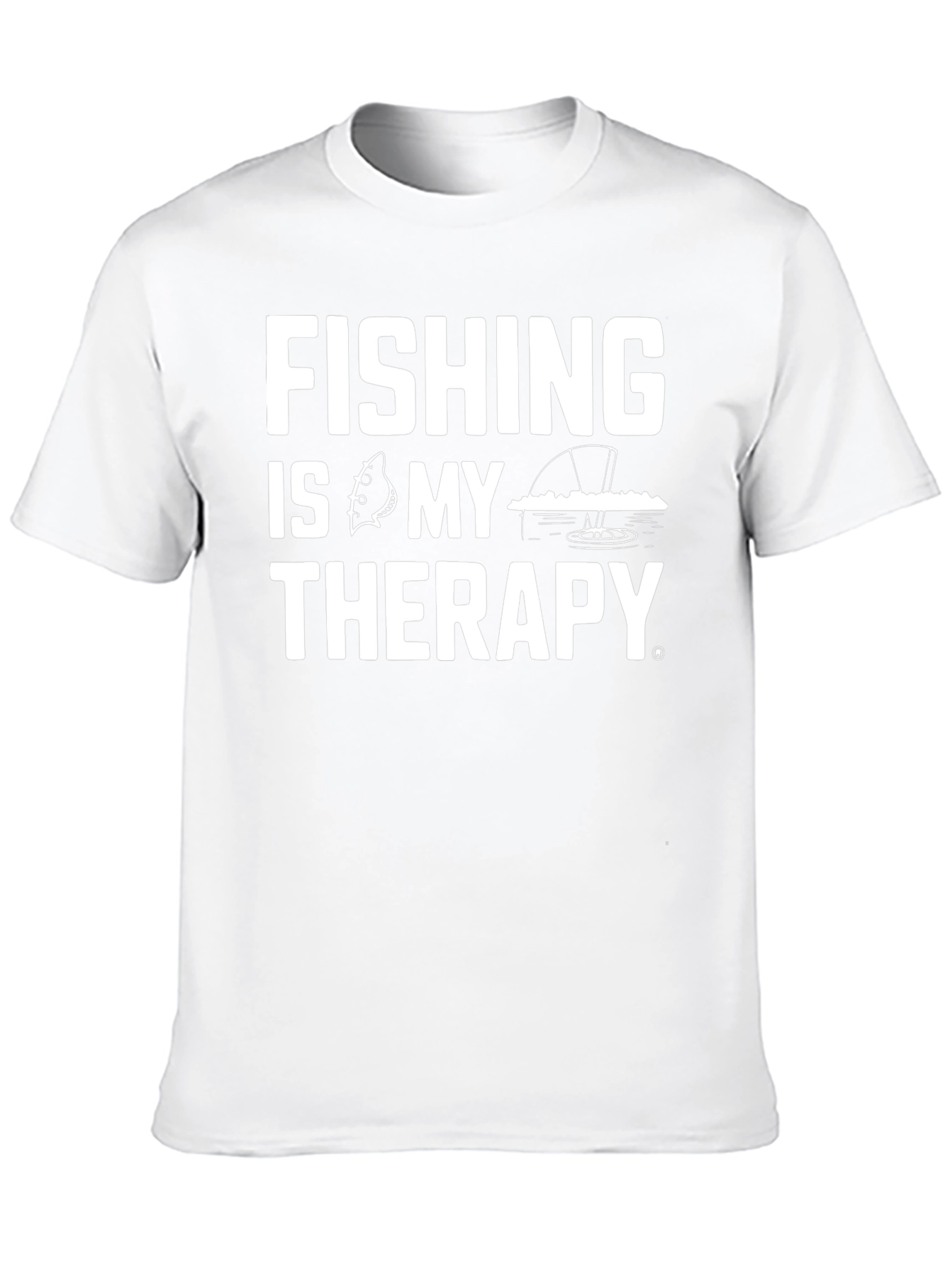 Fishing is My Therapy Graphic Tee