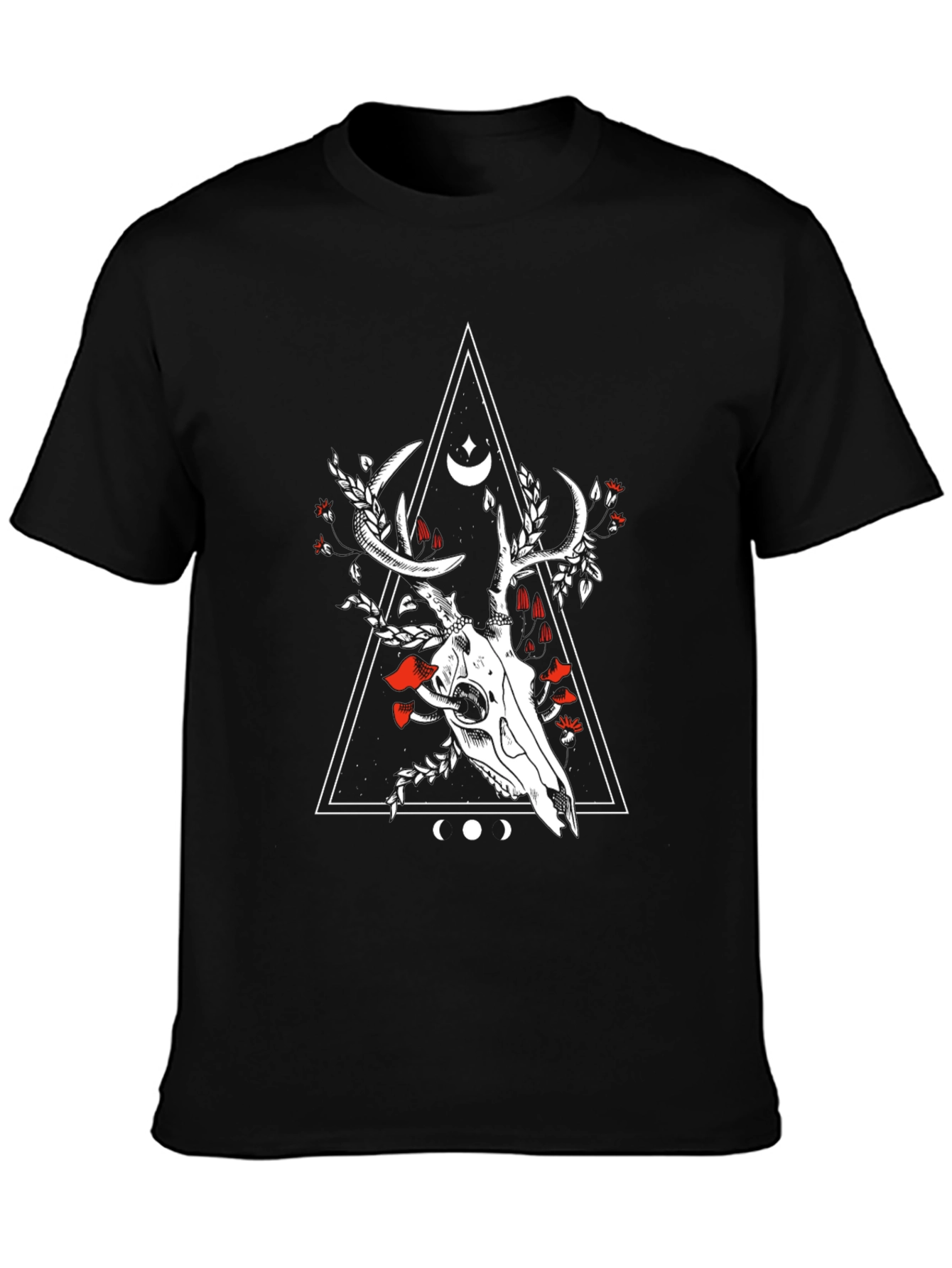 Deer Skull Graphic Tee
