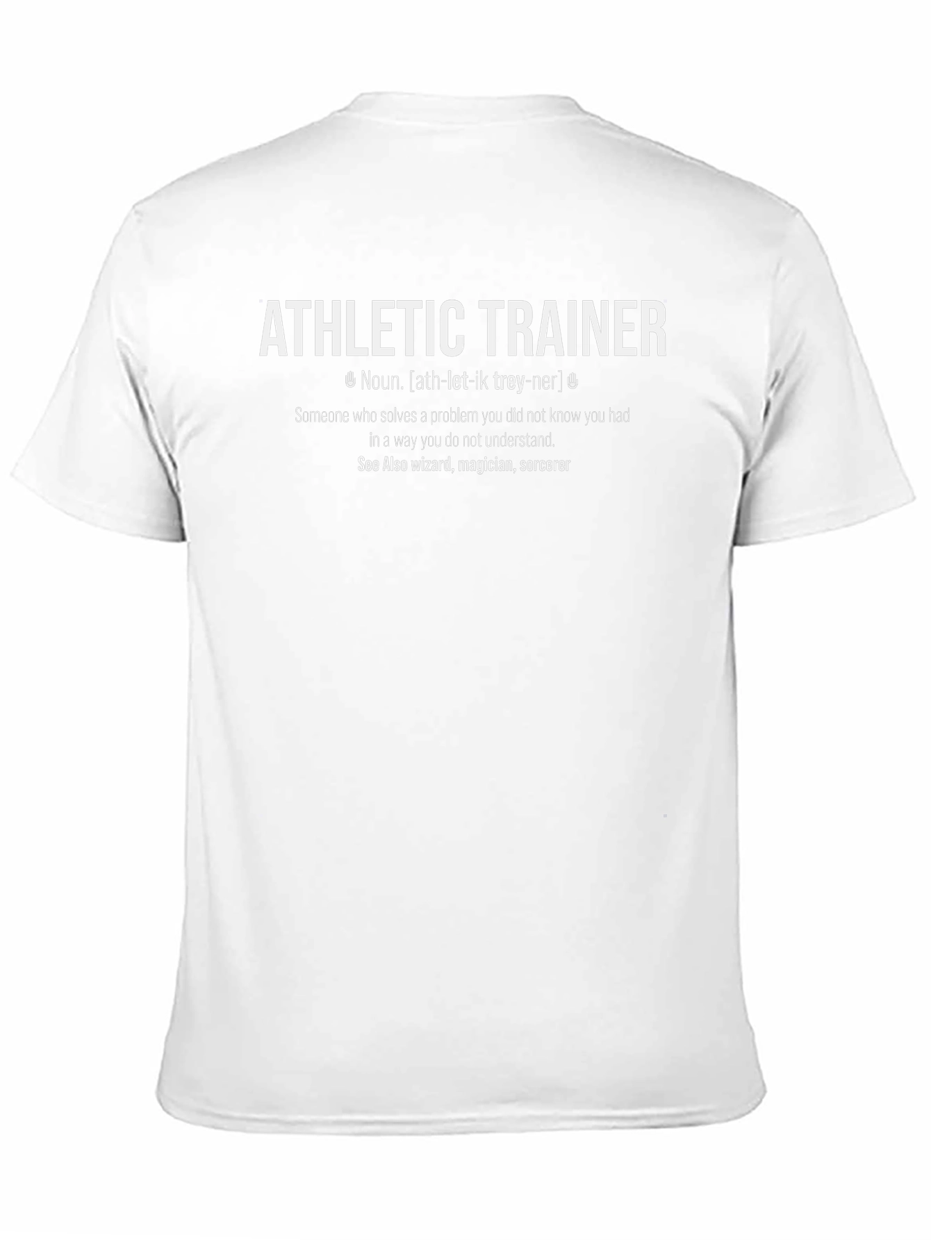 Athletic Trainer Definition Graphic Tee