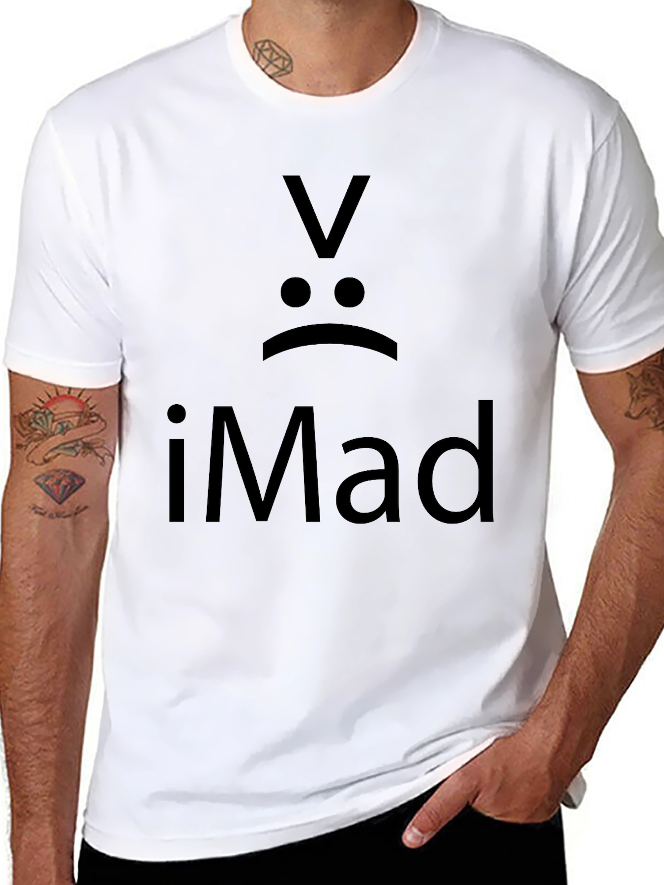 iMad Graphic T-Shirt - Funny Sarcastic Tee
